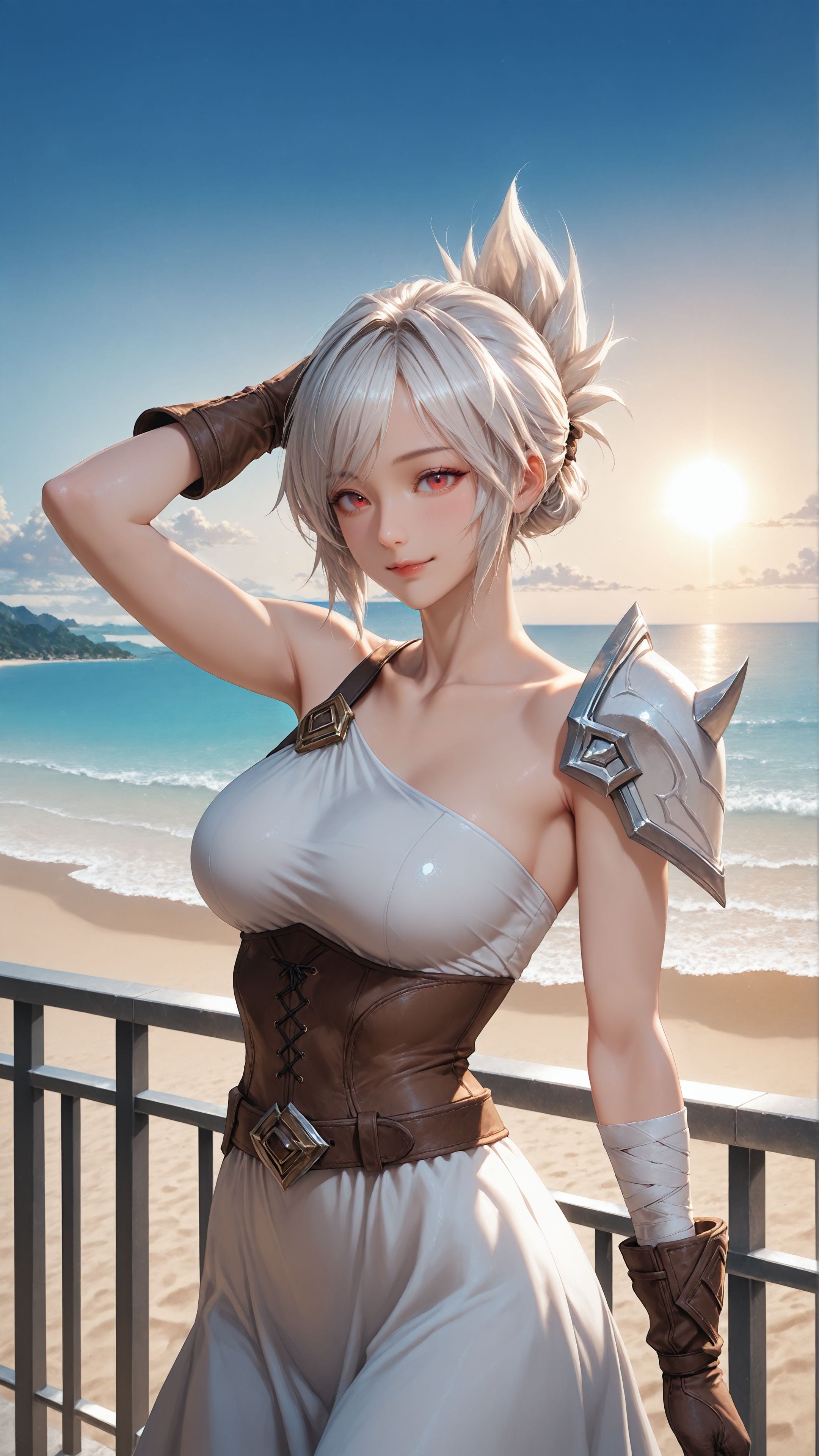 ai绘画 英雄联盟 手机壁纸 二次元 卡莎 格温 寒冰 阿卡丽 女枪