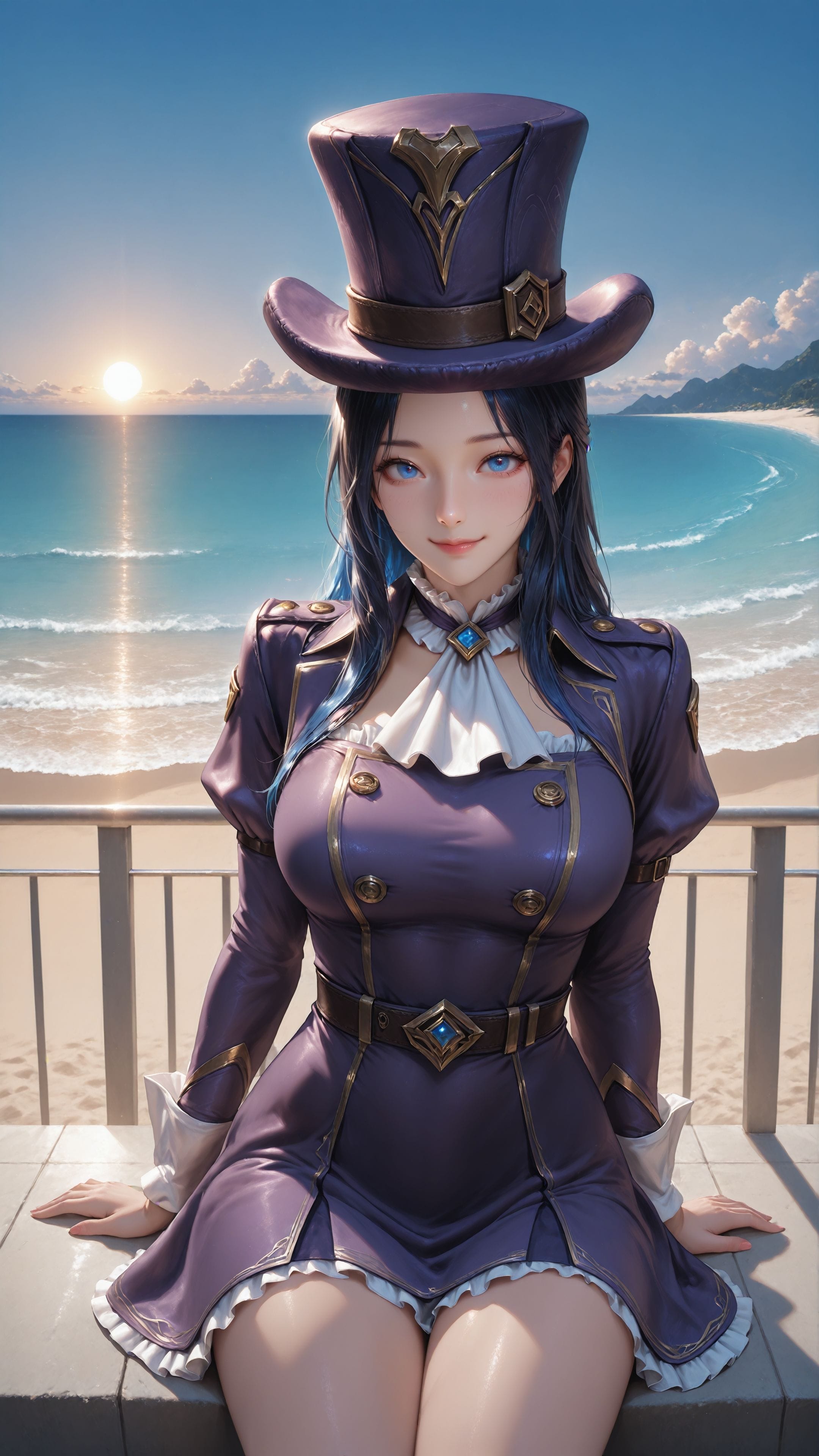 ai绘画 英雄联盟 手机壁纸 二次元 卡莎 格温 寒冰 阿卡丽 女枪