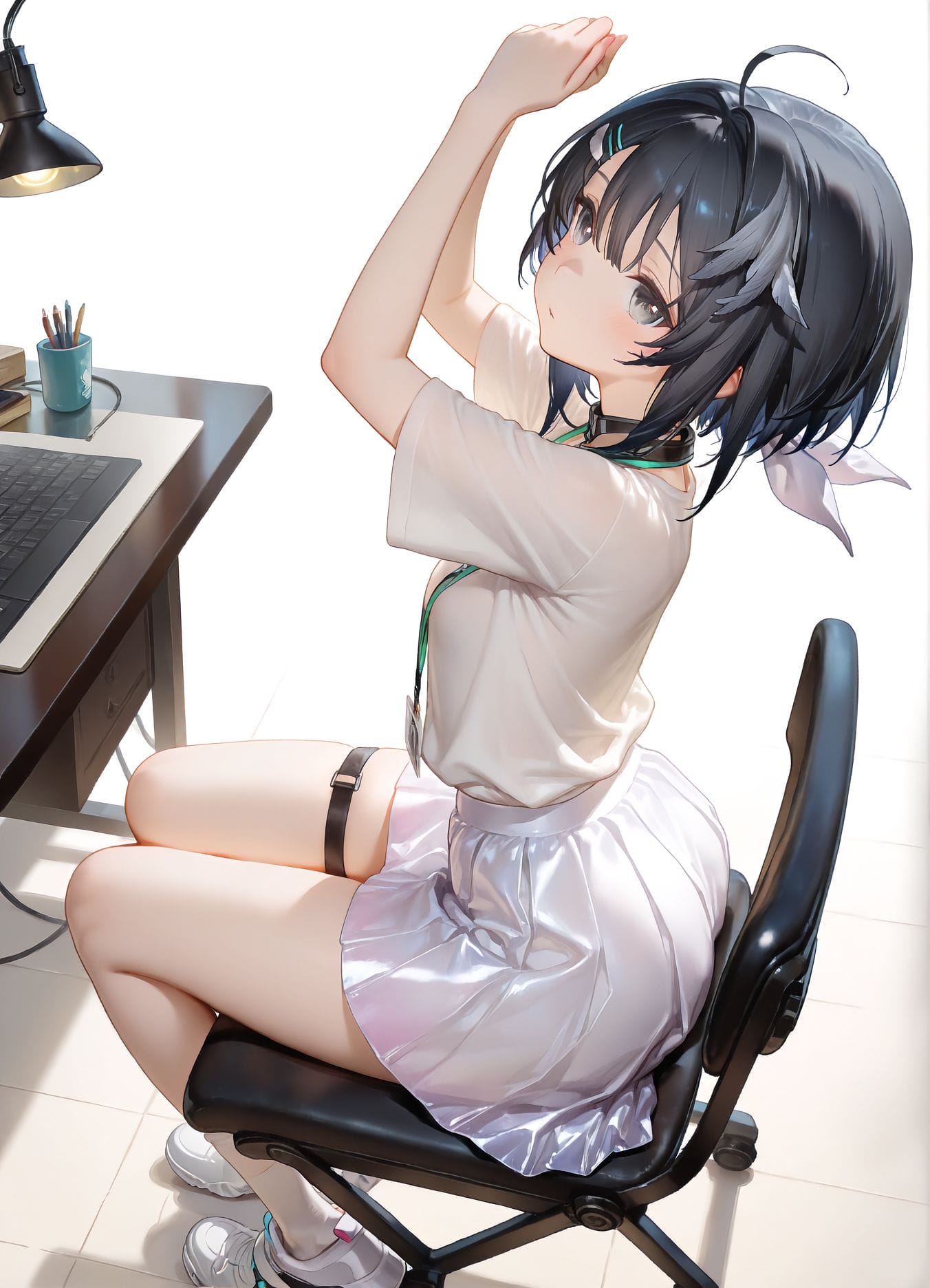 羽毛笔。明日方舟 游戏