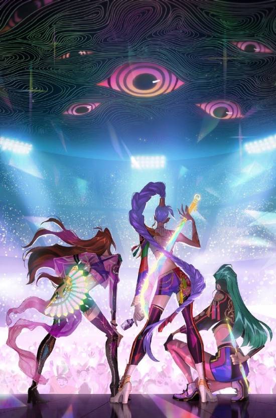 动画《韩流：恶魔猎人》先导预告公开 韩流女团题材-皮皮兔动漫