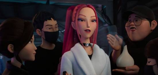 动画《韩流：恶魔猎人》先导预告公开 韩流女团题材