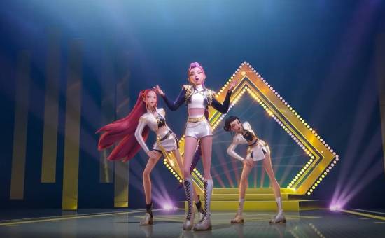 动画《韩流：恶魔猎人》先导预告公开 韩流女团题材