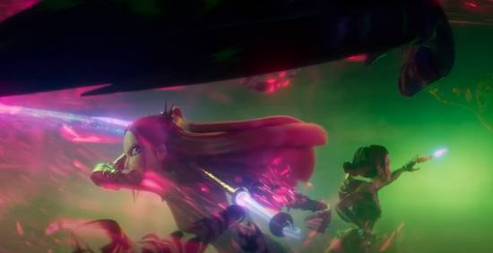 动画《韩流：恶魔猎人》先导预告公开 韩流女团题材