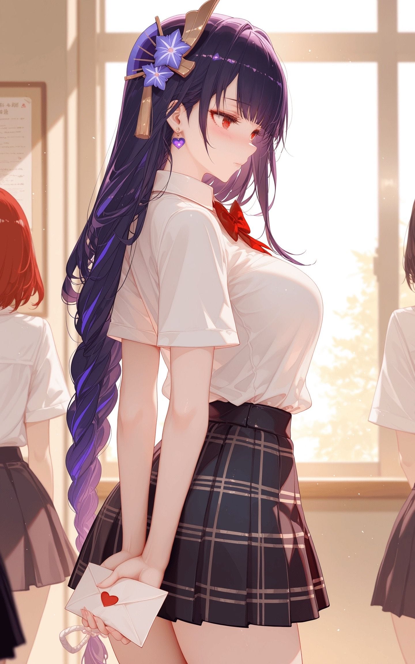 二次元 原神 雷电将军 告白信