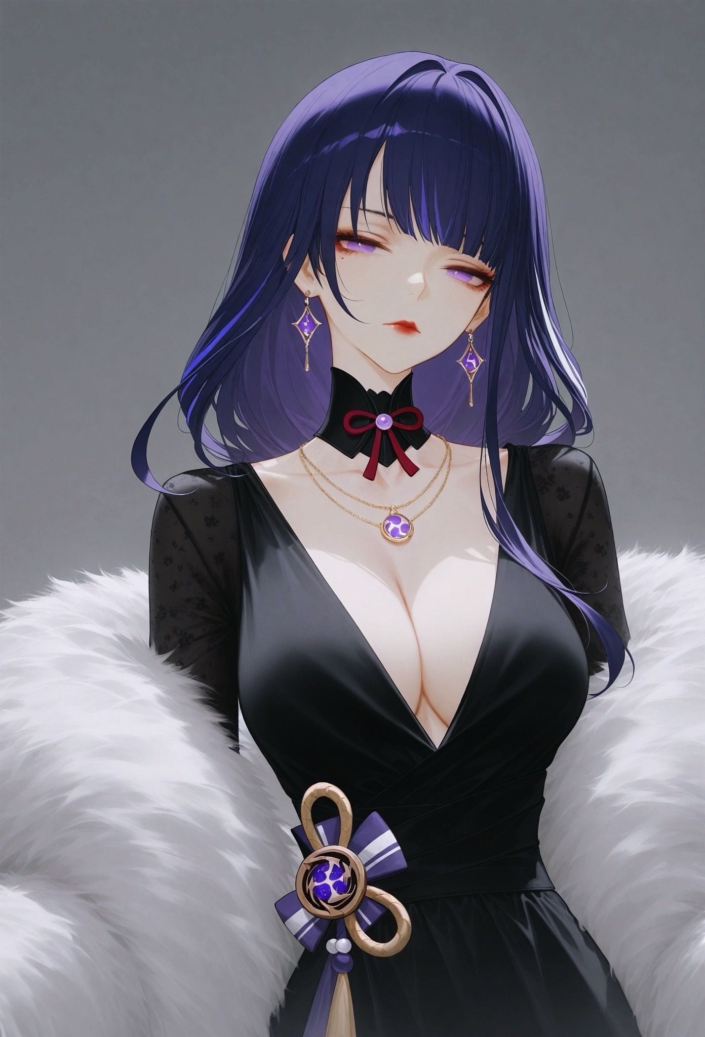 原神 黑化 雷电将军 今天不狠地位不稳-皮皮兔动漫