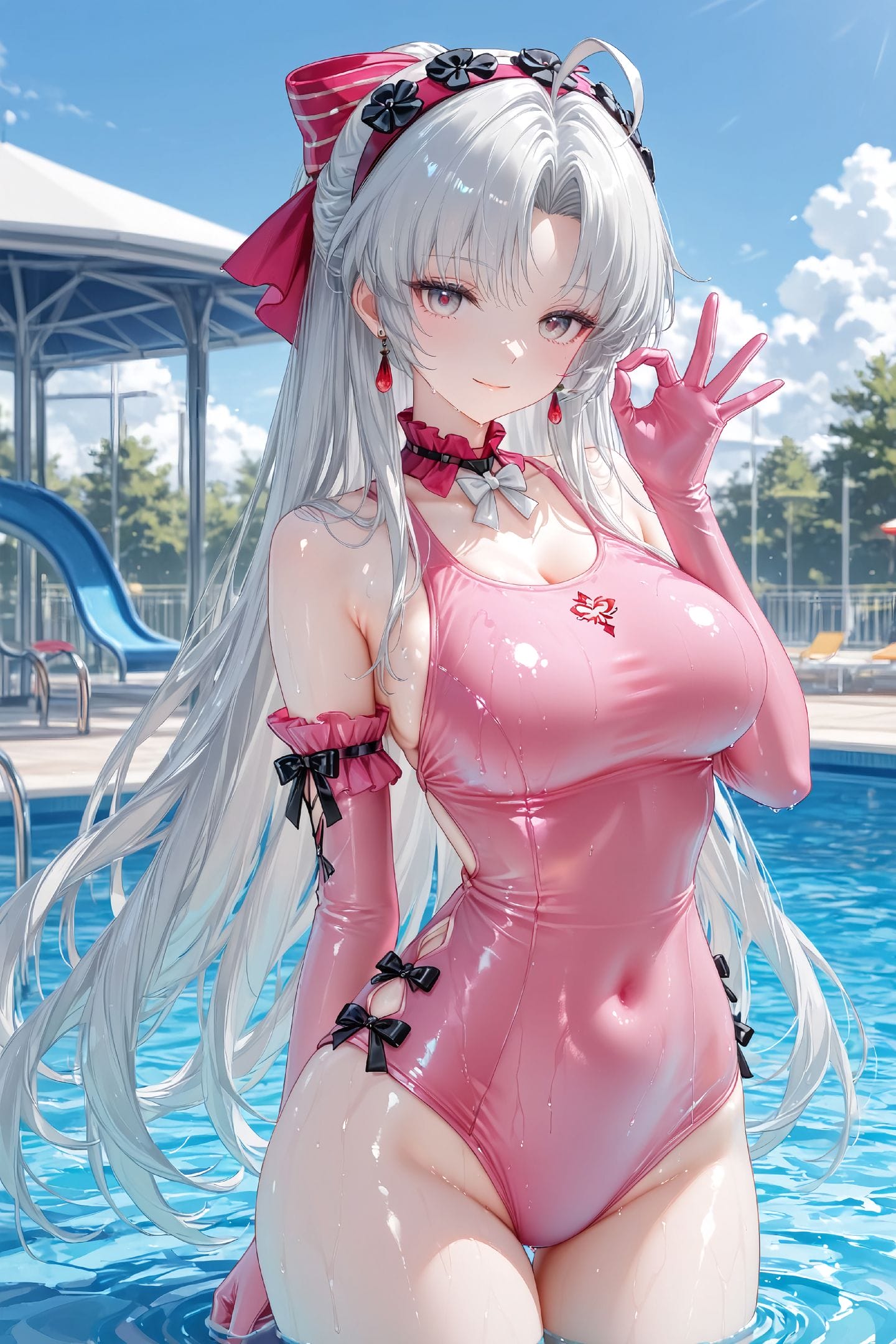 鸣潮 珂莱塔 泳装 二次元游戏壁纸 比基尼