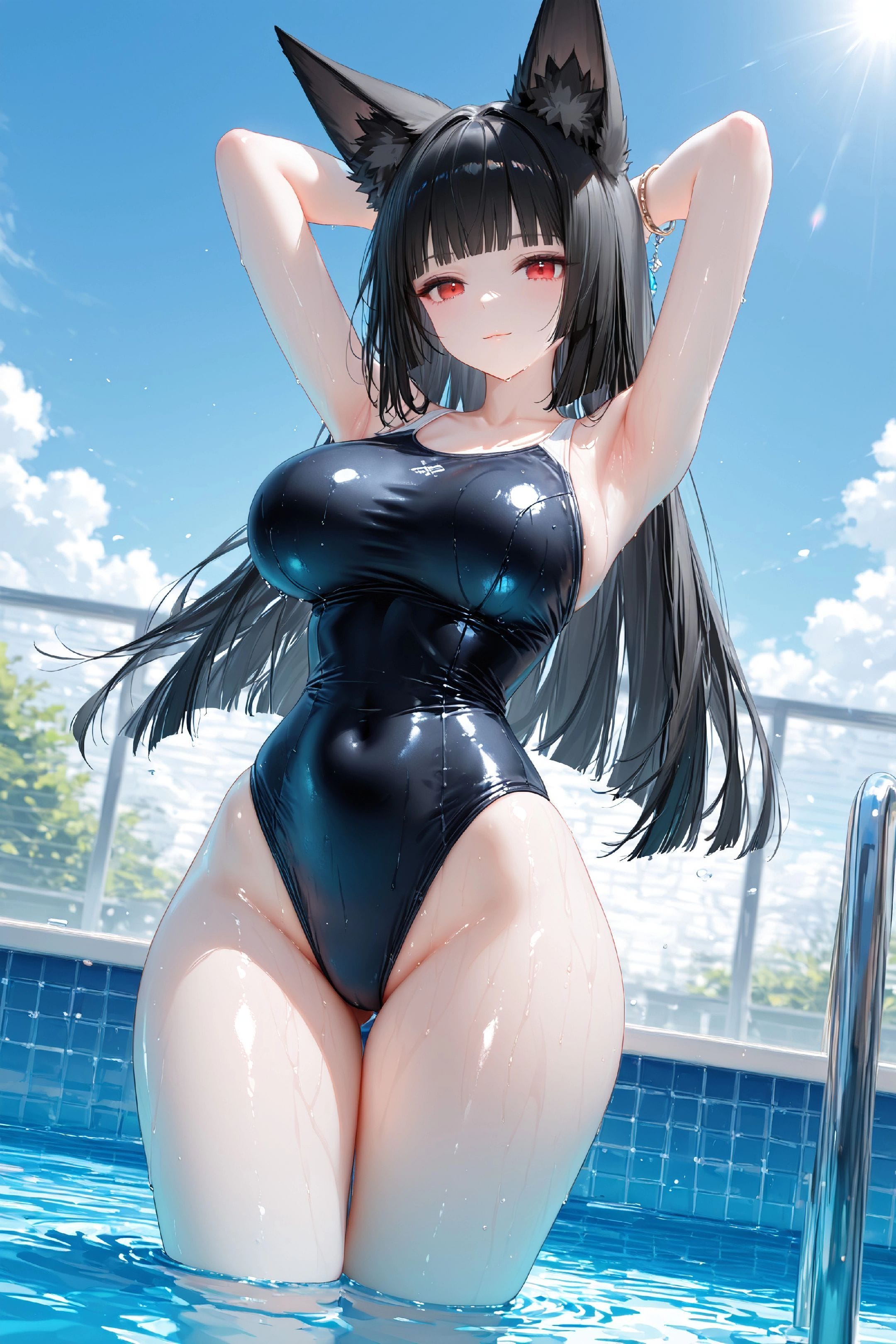 星见雅 绝区零 游戏角色壁纸 泳装美图-皮皮兔动漫