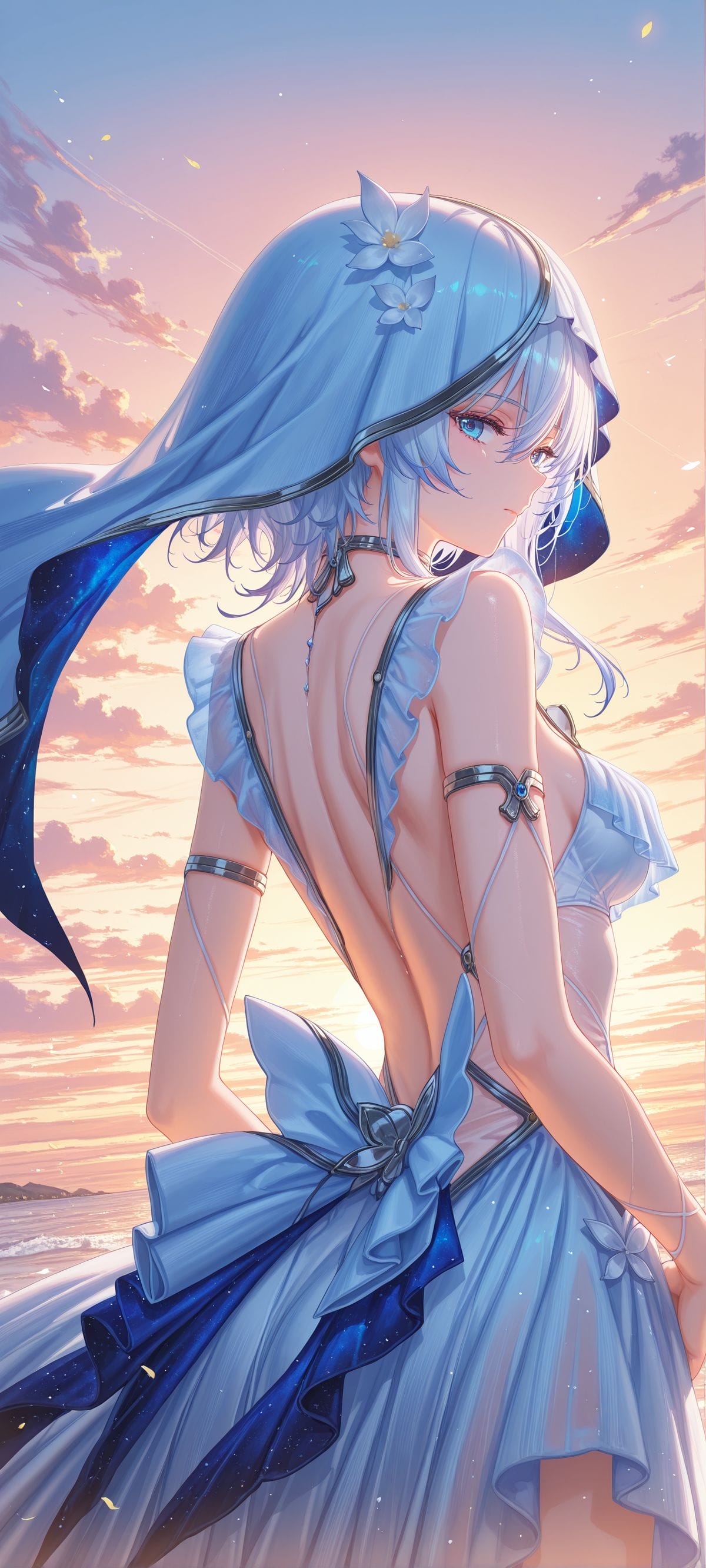 鸣潮 ai绘画 守岸人 游戏角色 二次元