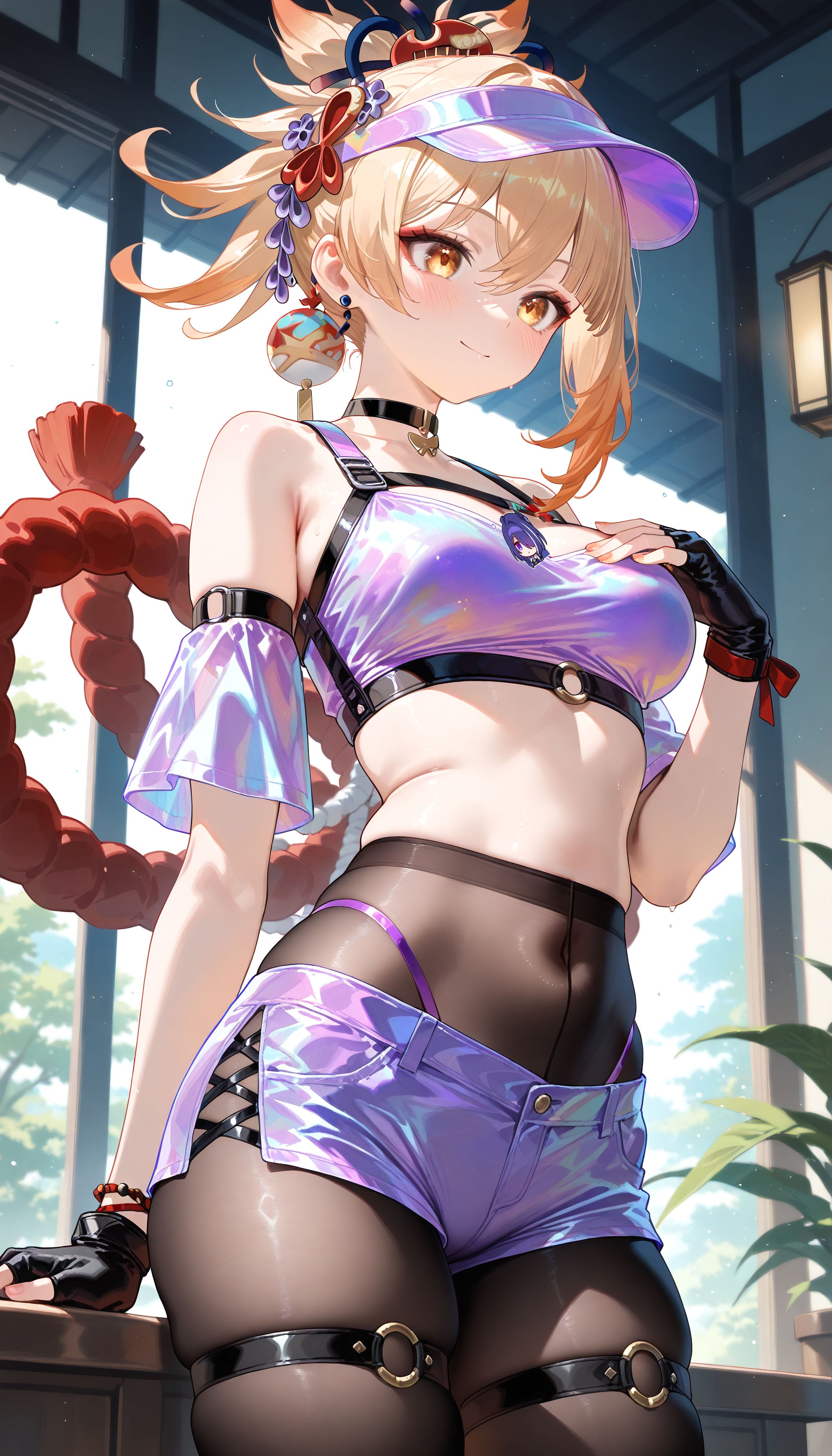 宵宫 原神 运动女孩 二次元 元气少女-皮皮兔动漫