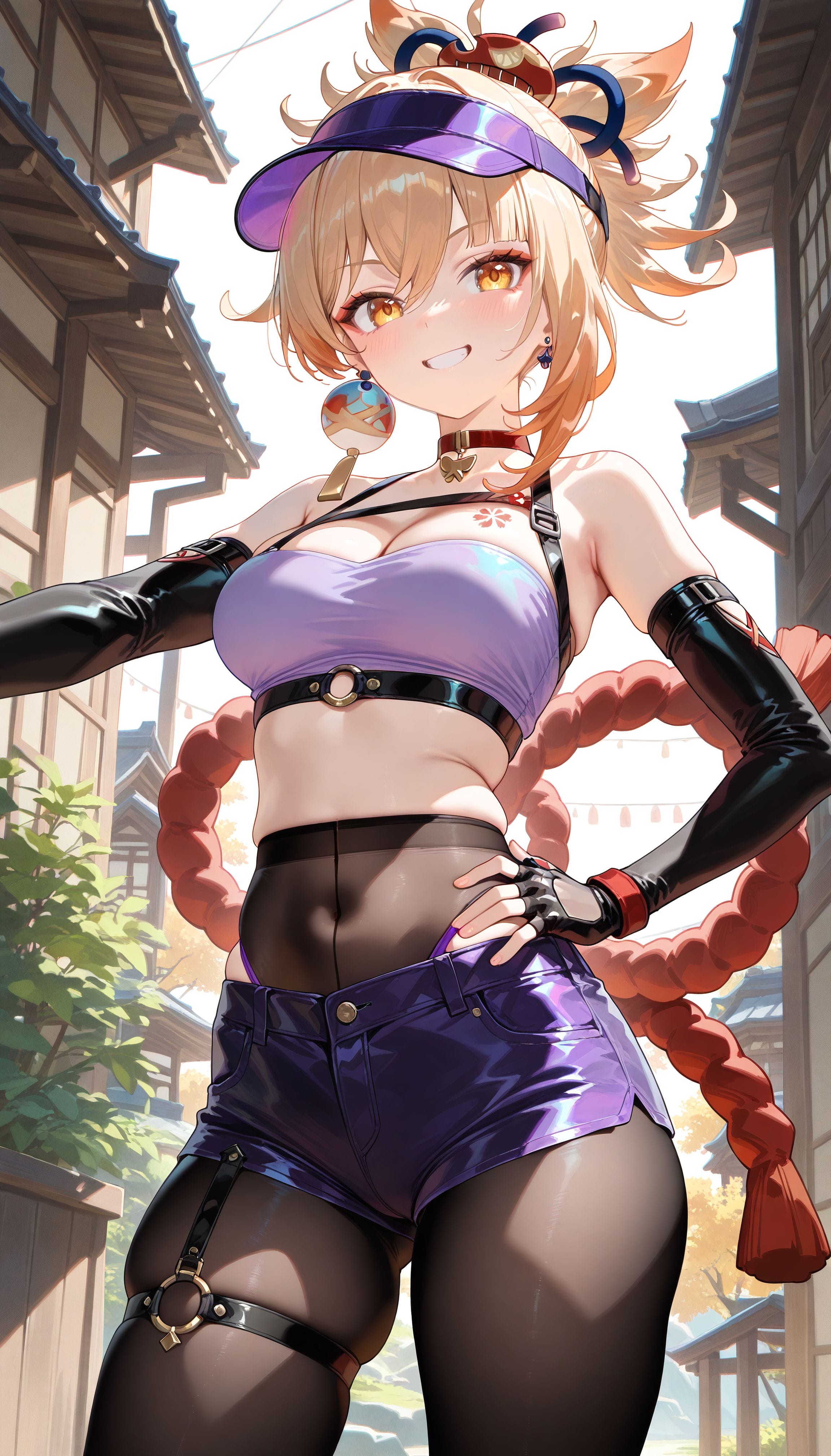 宵宫 原神 运动女孩 二次元 元气少女