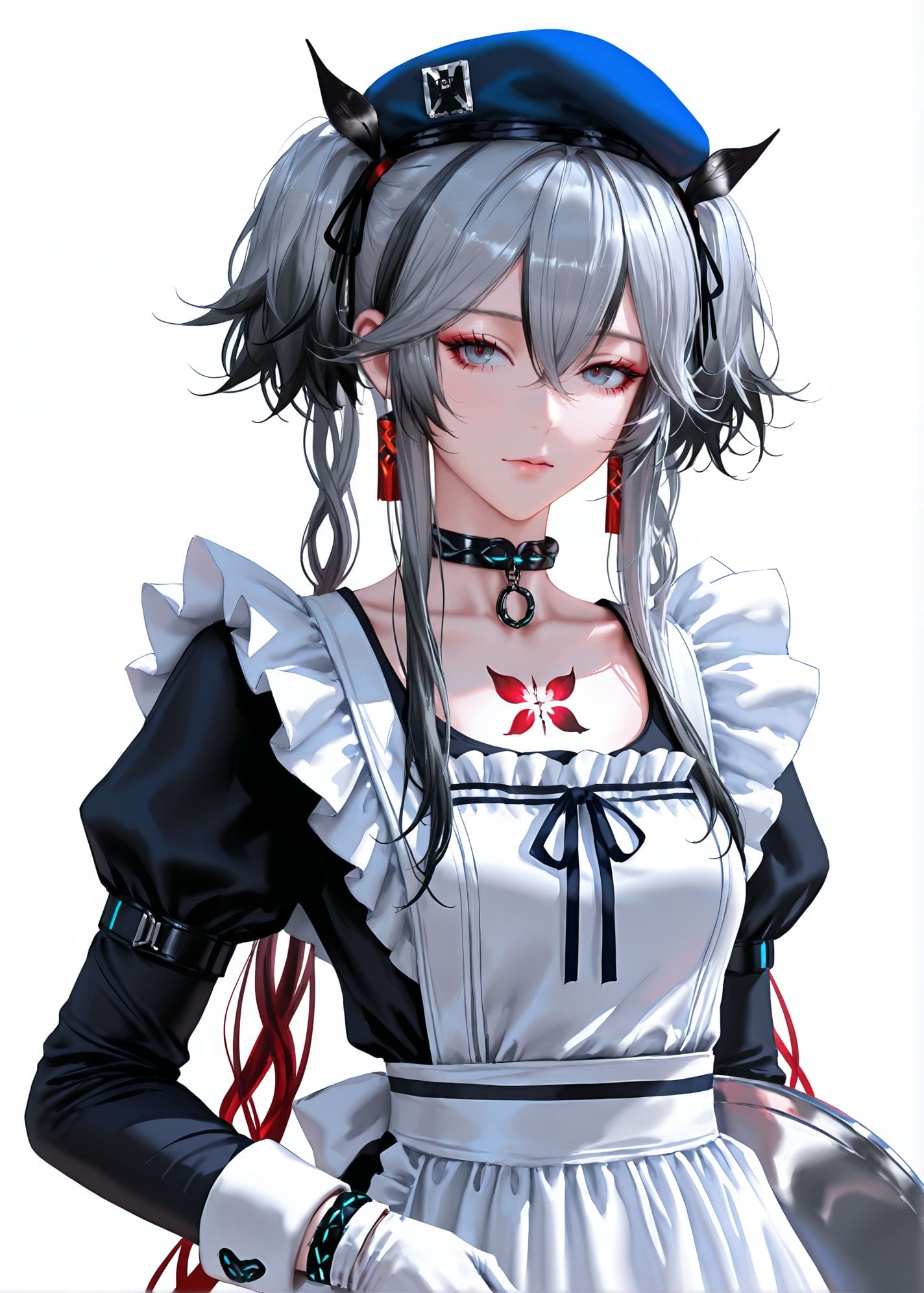 鸣潮女仆装天团 游戏角色 二次元壁纸