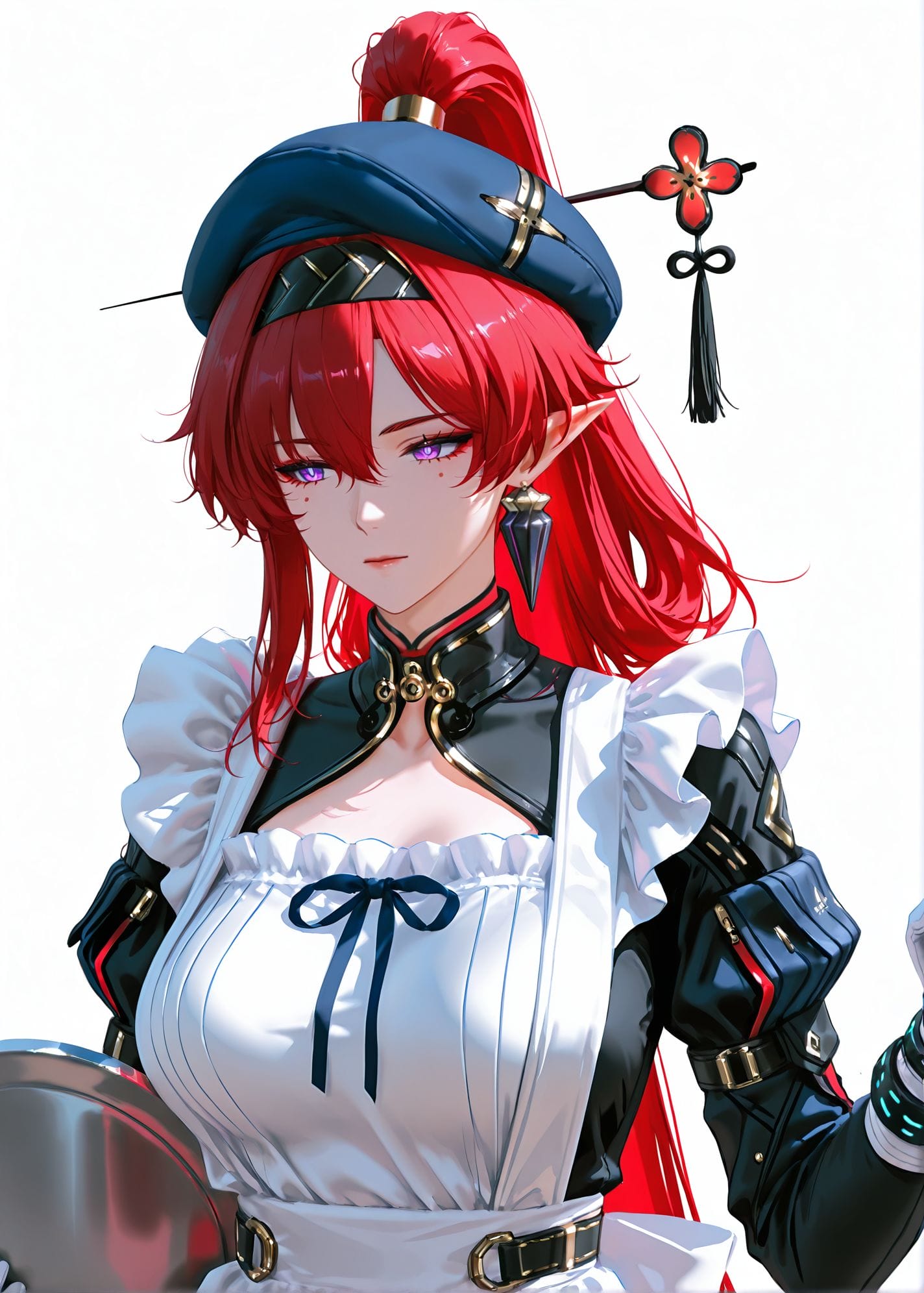 鸣潮女仆装天团 游戏角色 二次元壁纸