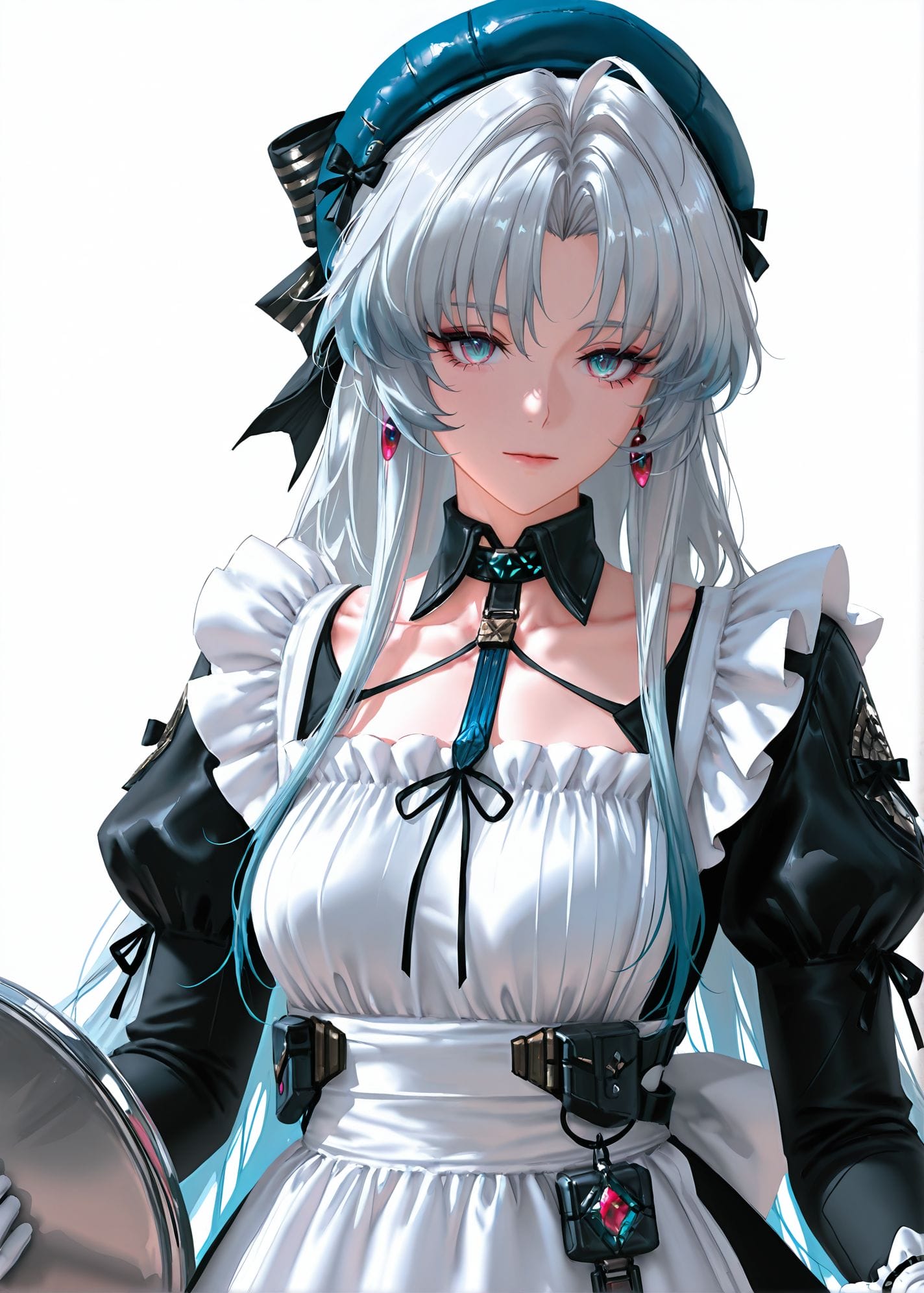 鸣潮女仆装天团 游戏角色 二次元壁纸