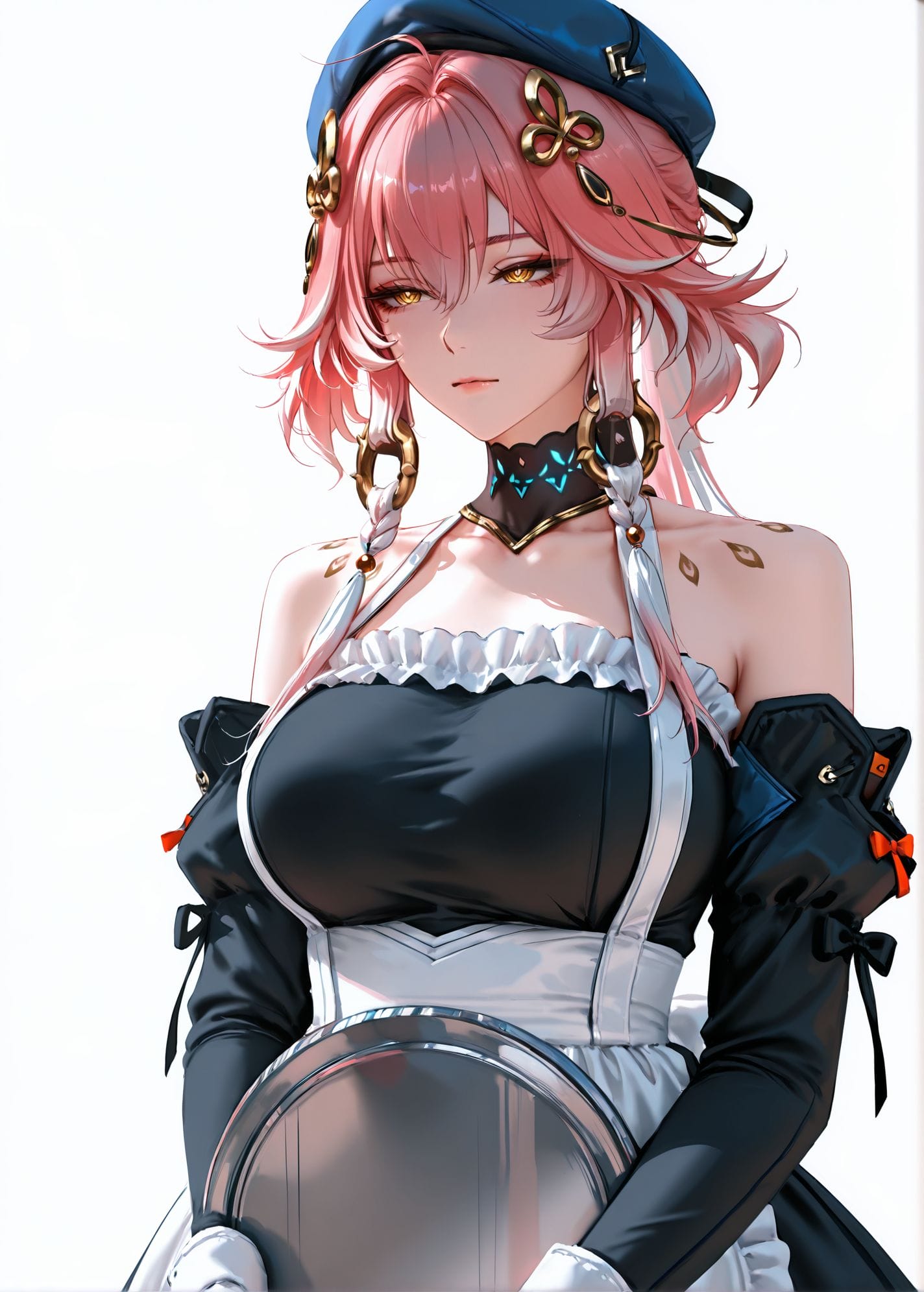 鸣潮女仆装天团 游戏角色 二次元壁纸