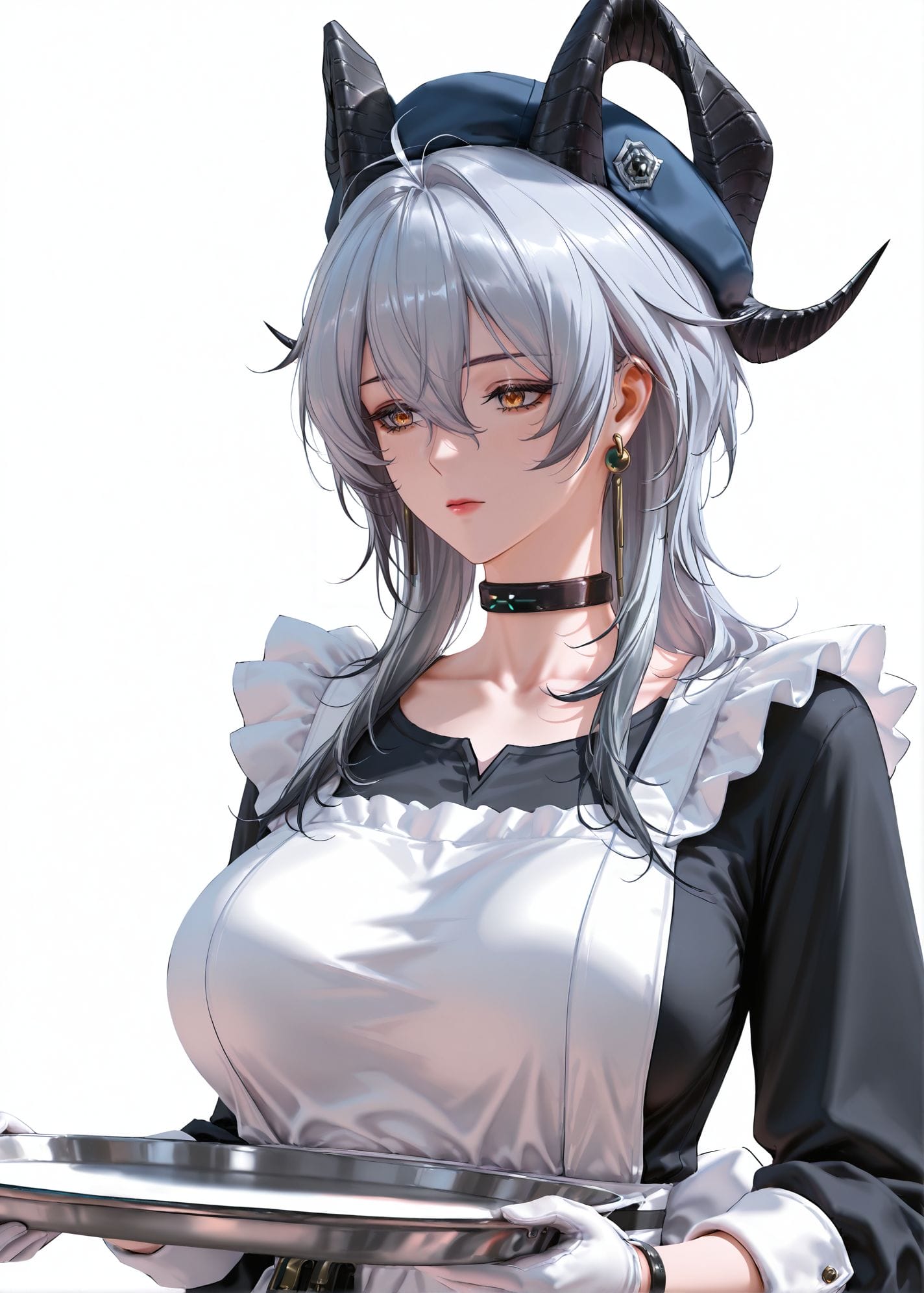 鸣潮女仆装天团 游戏角色 二次元壁纸