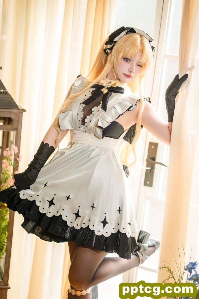 要是敢跟女仆队其他的人比较，我就戳了你的眼睛。