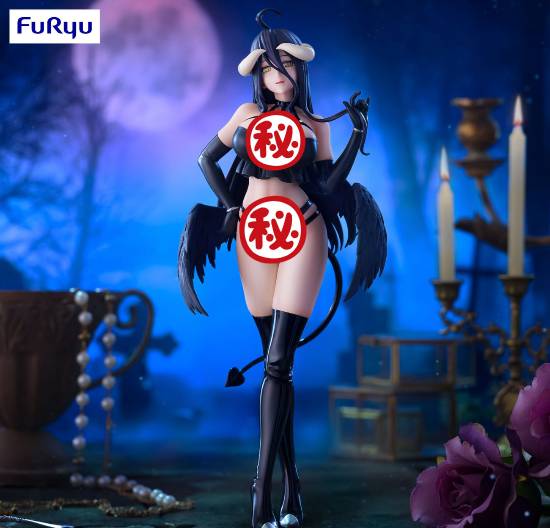 《OVERLORD》雅儿贝德恶魔手办 黑暗魔女展绝美身材-皮皮兔动漫