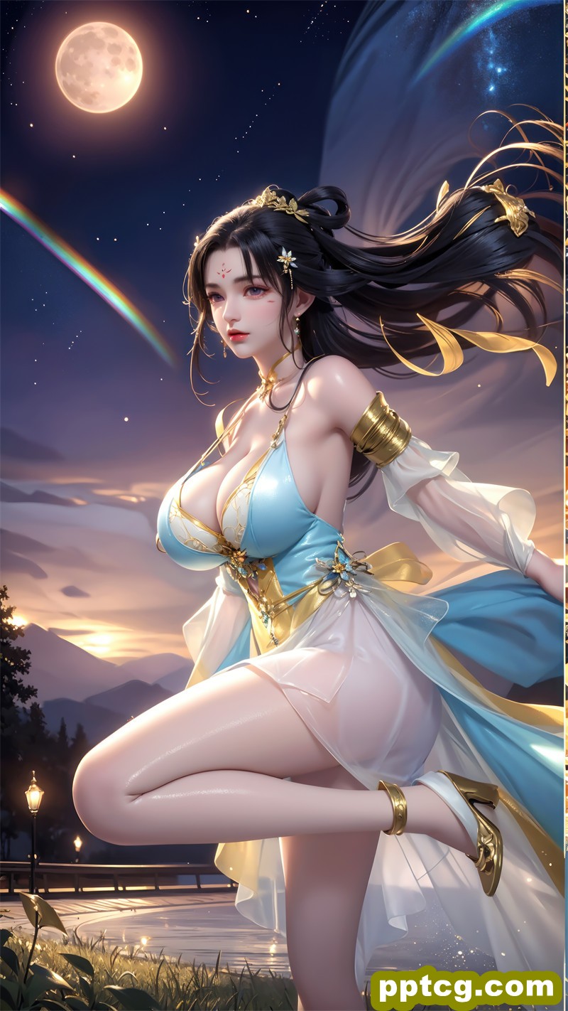 [AI艺术第1765期] [绝世战魂] [妙妙公主 · 系列一] 萝莉巨乳制服诱惑 [78P]