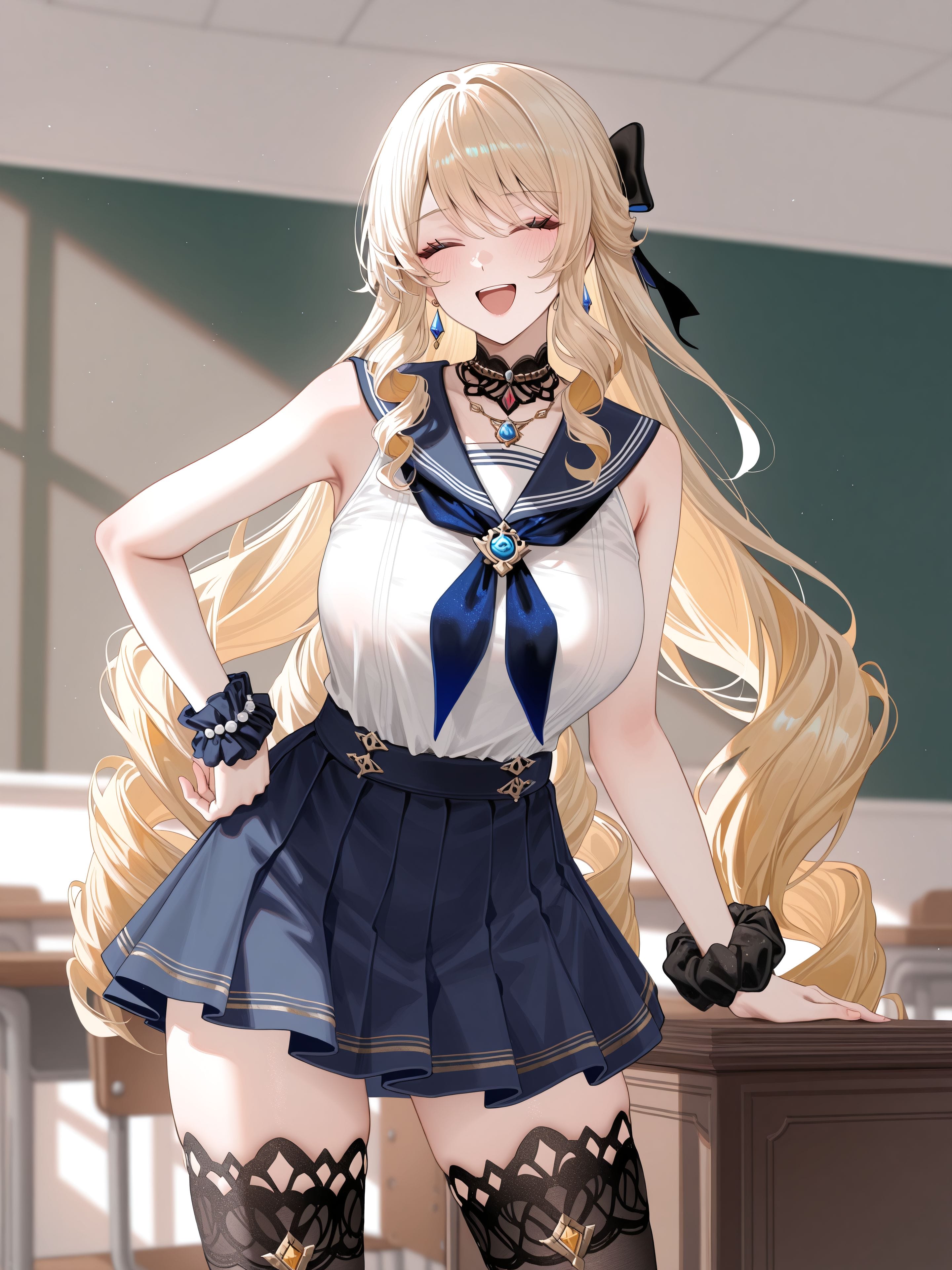 娜维娅 原神 原神枫丹 二次元 校园系列-皮皮兔动漫