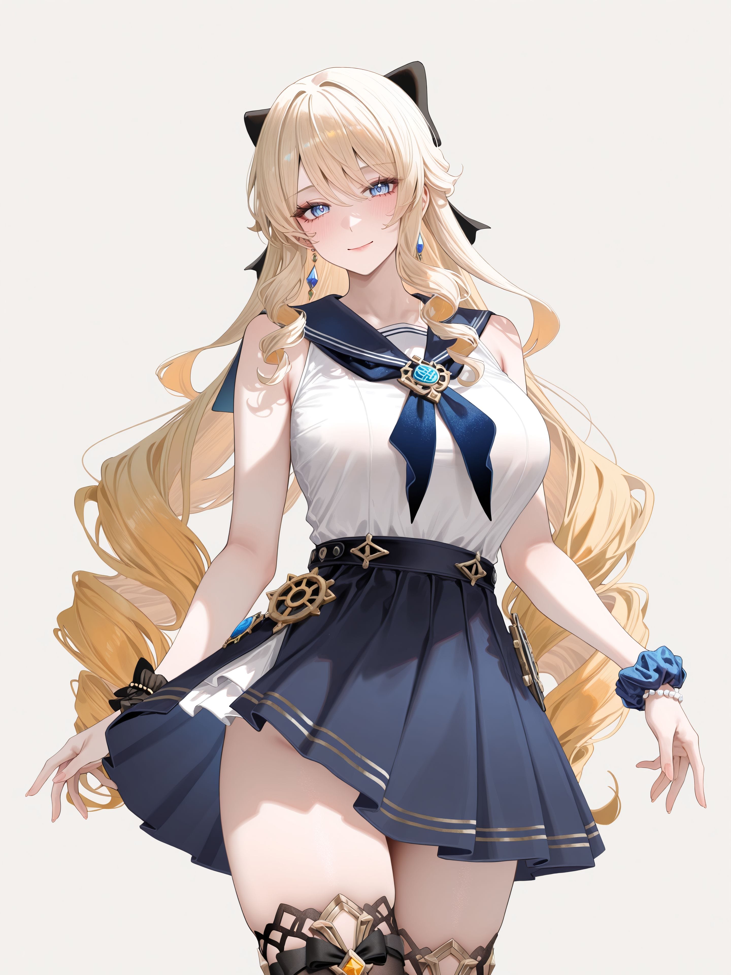 娜维娅 原神 原神枫丹 二次元 校园系列