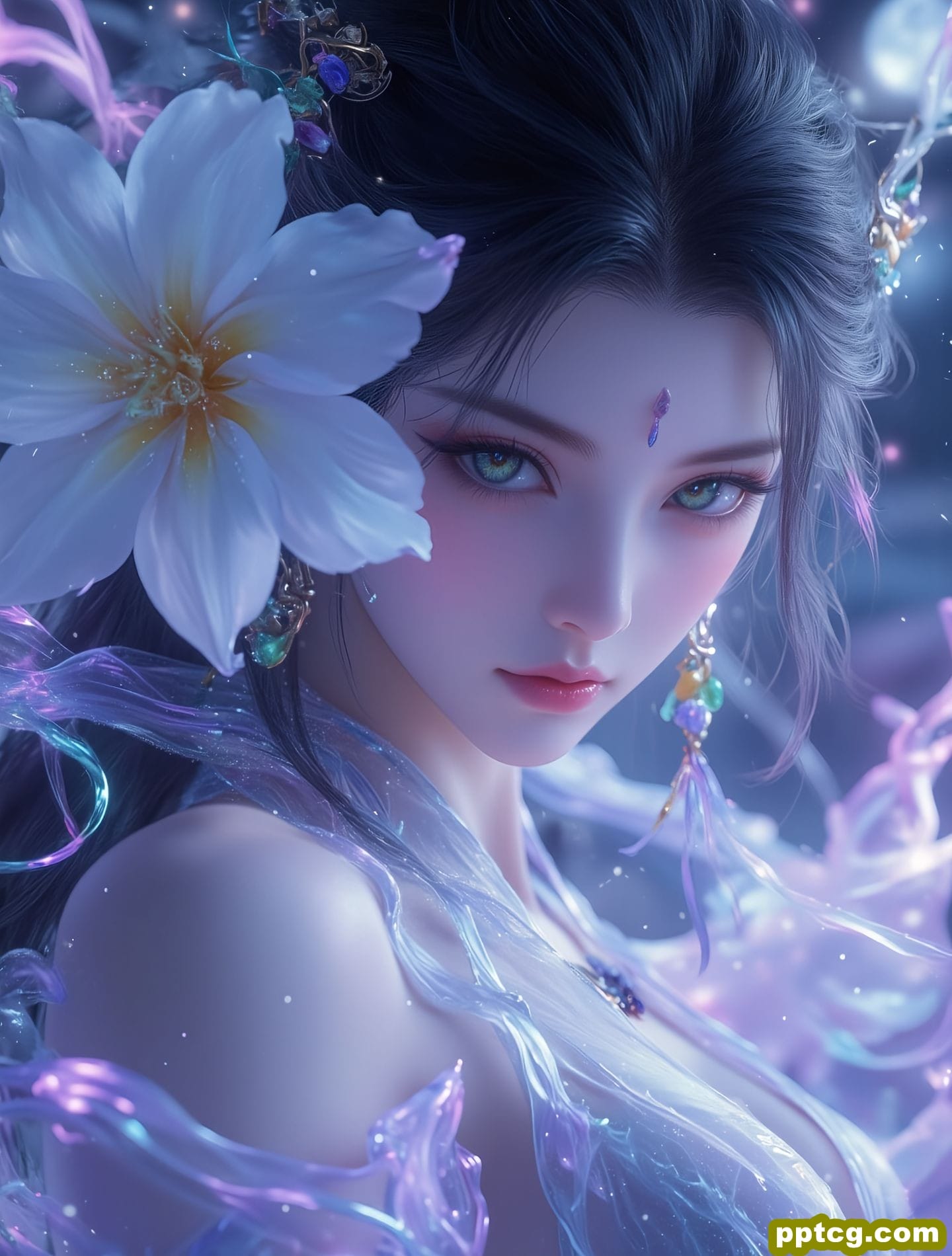 东方美学 视觉盛宴 Ai绘画 古风美女