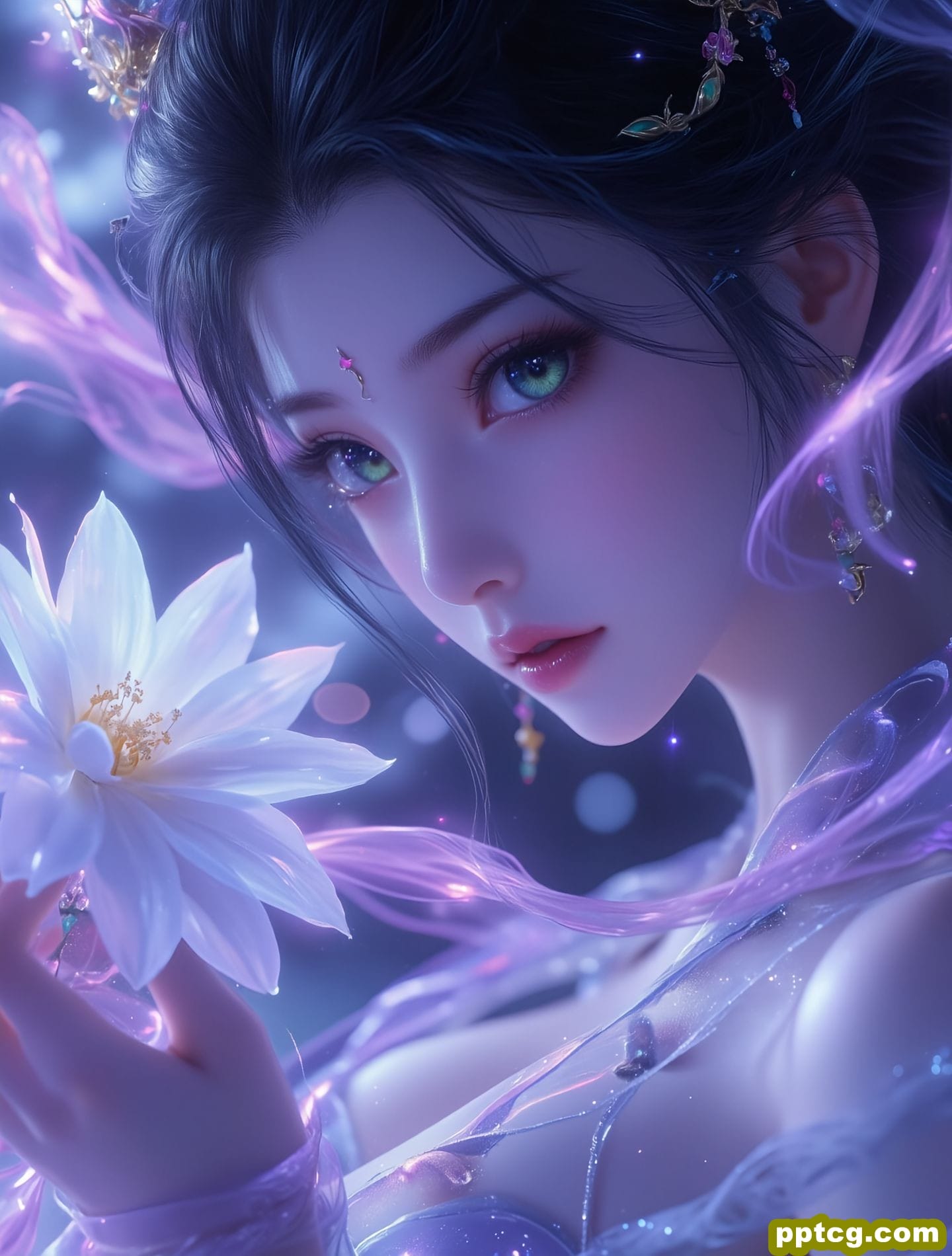 东方美学 视觉盛宴 Ai绘画 古风美女