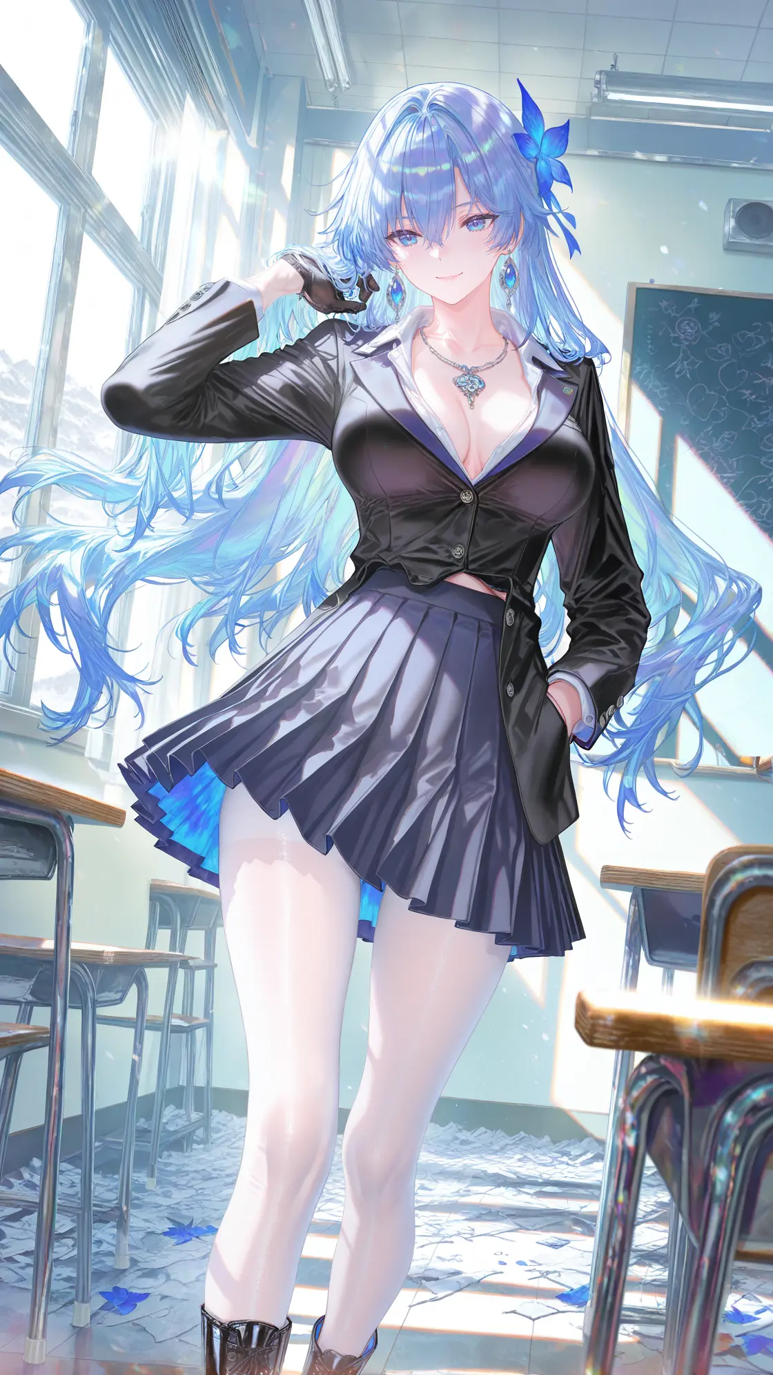 坎特蕾拉 鸣潮 二次元美图 游戏少女-皮皮兔动漫