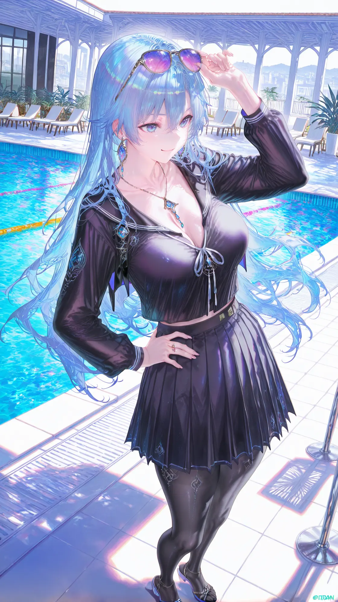 坎特蕾拉 鸣潮 二次元美图 游戏少女