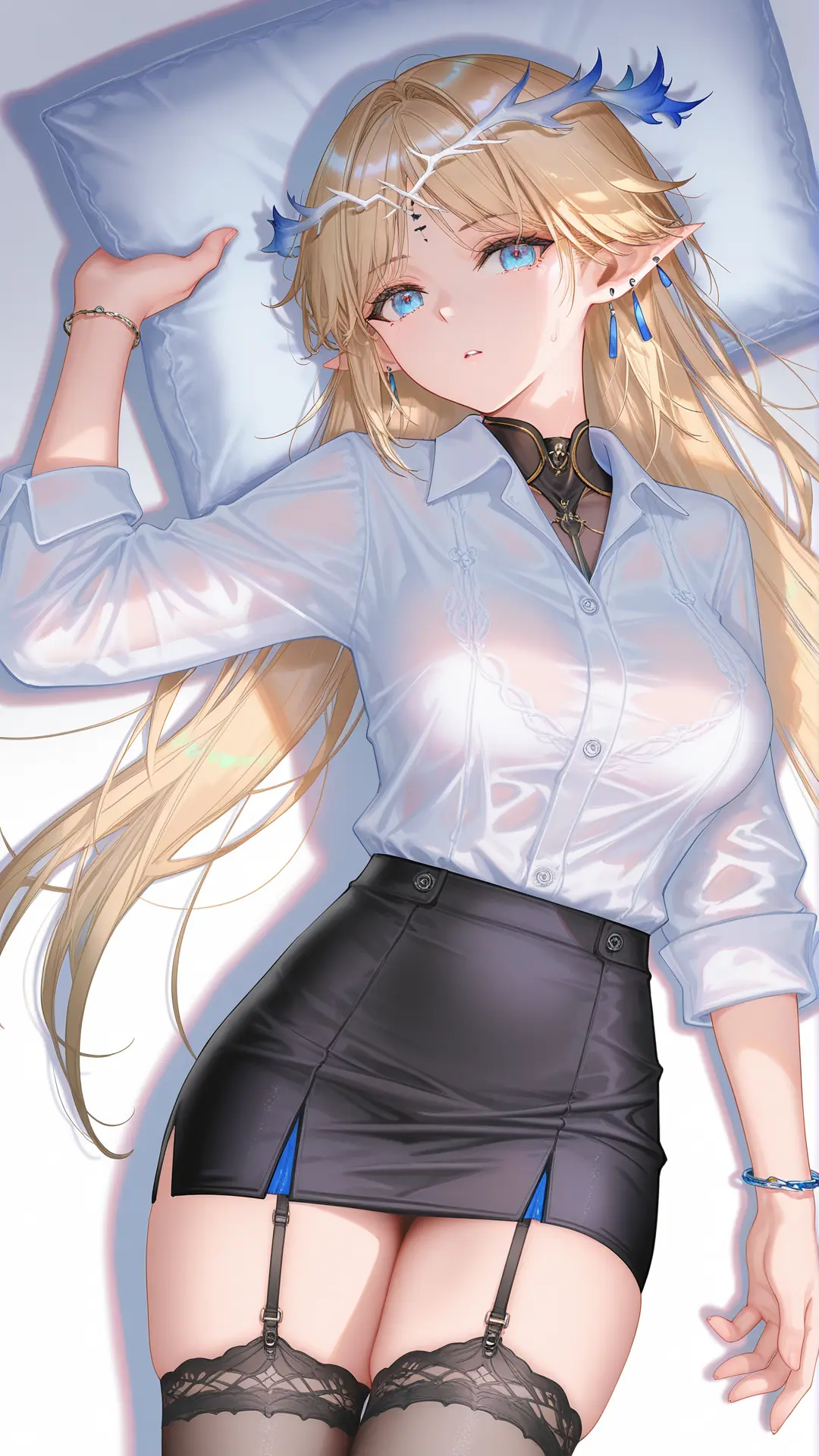 卡提希娅 手机壁纸 鸣潮 卡提希娅职场也是变成打工的牛马了-皮皮兔动漫