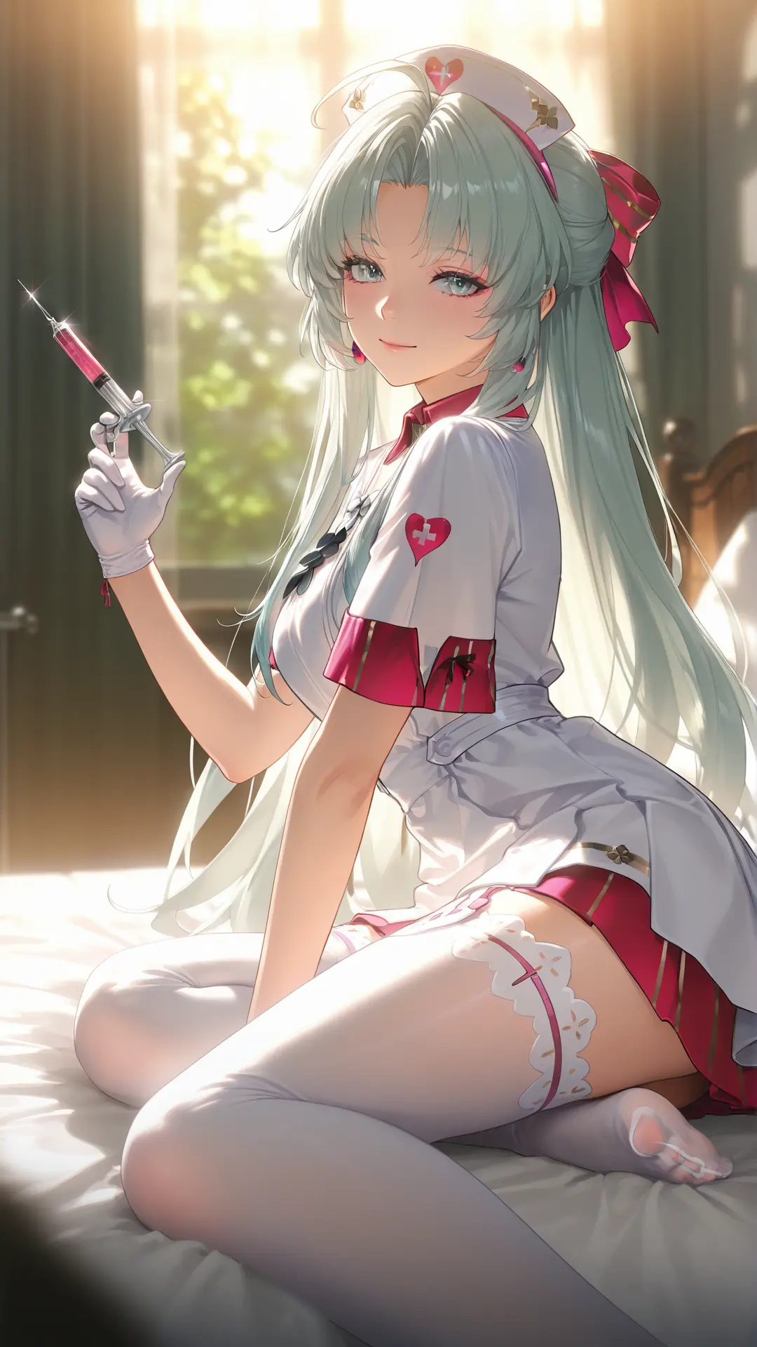 珂莱塔为你打针 鸣潮 手机壁纸-皮皮兔动漫