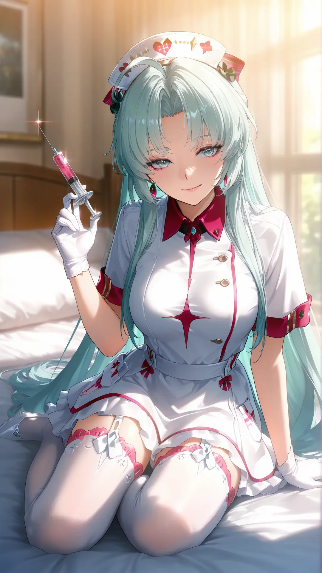 珂莱塔为你打针 鸣潮 手机壁纸