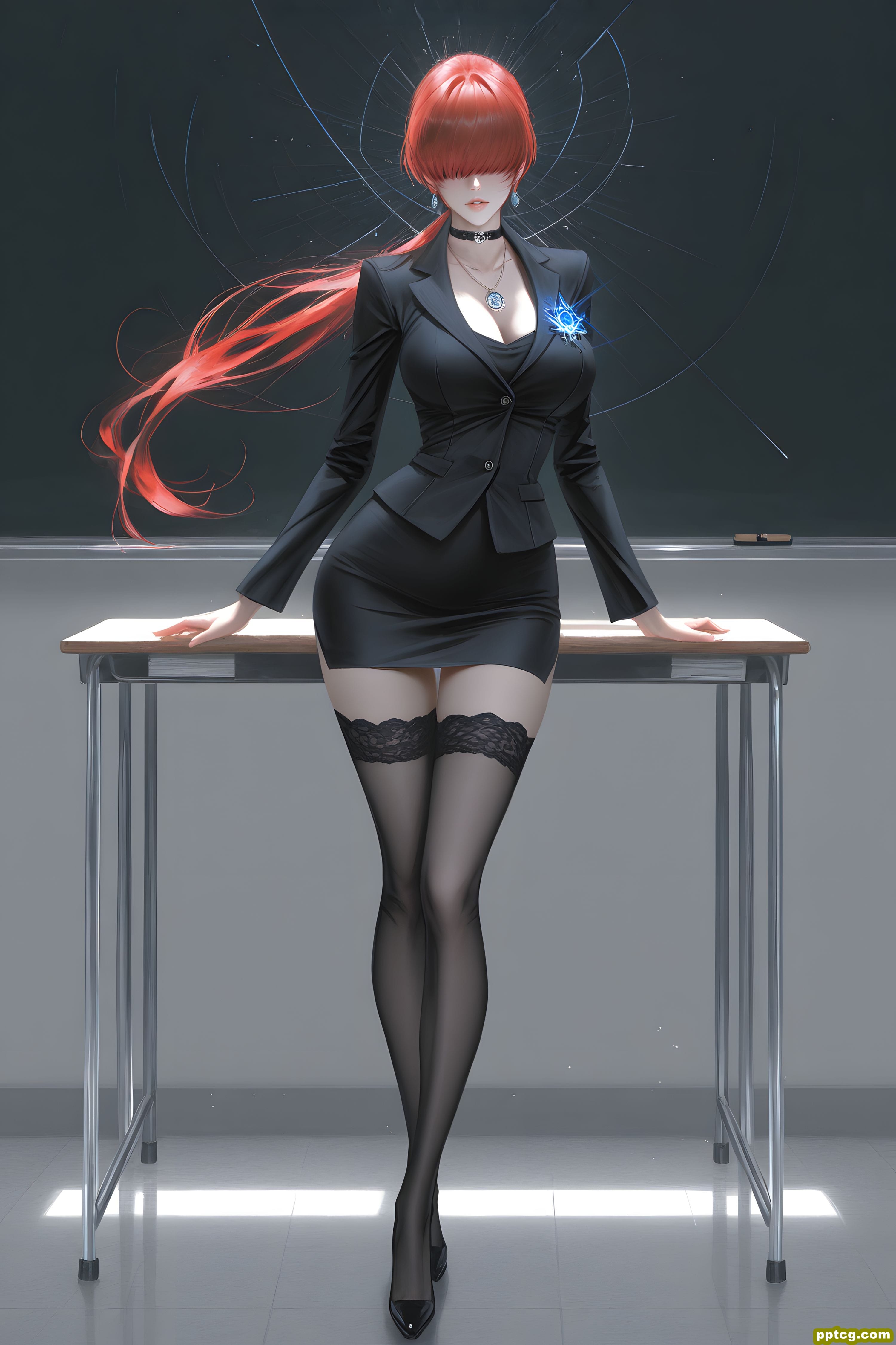 夏尔米 OL穿搭 二次元 拳皇 手机壁纸 丝袜