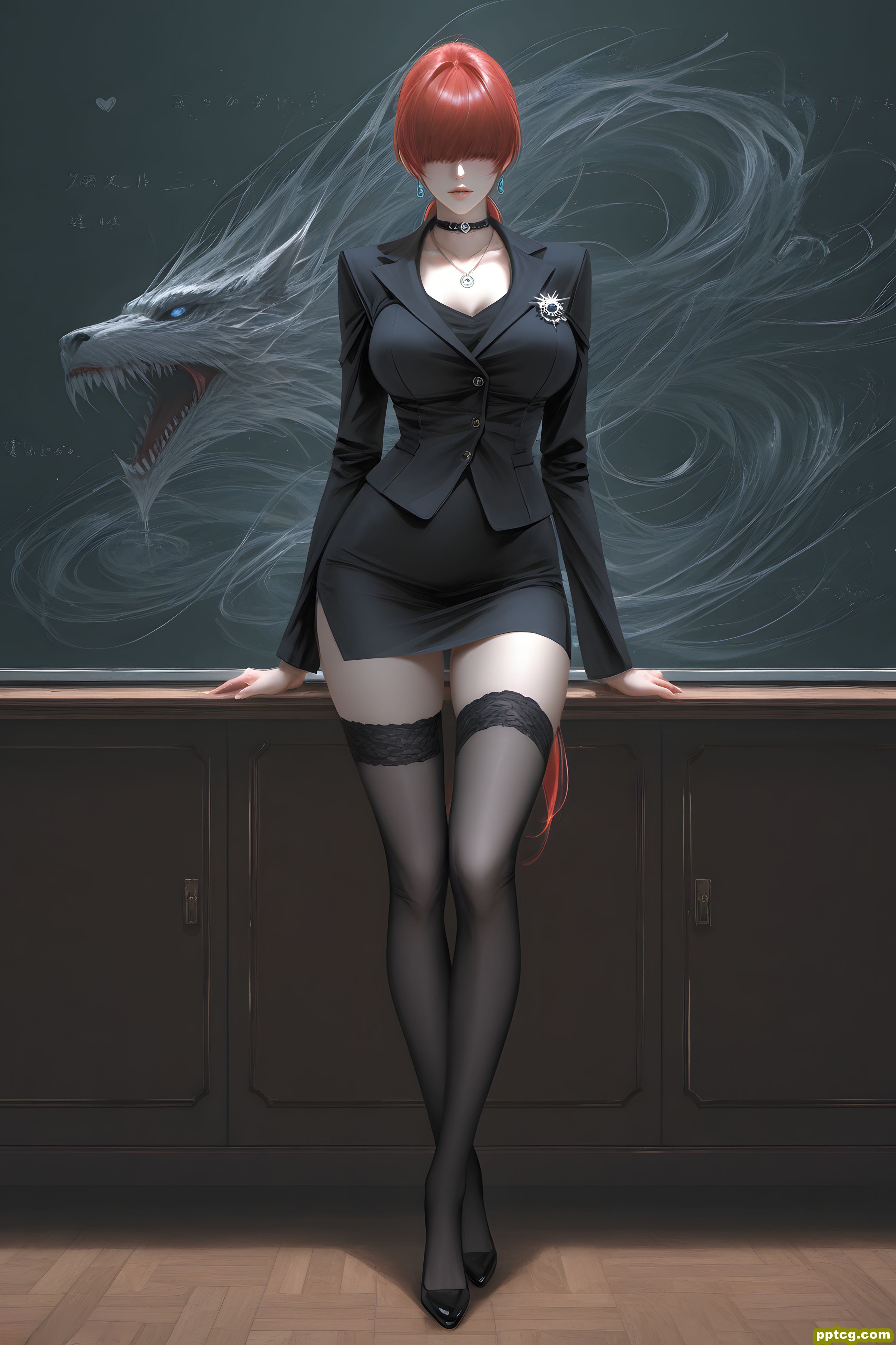 夏尔米 OL穿搭 二次元 拳皇 手机壁纸 丝袜