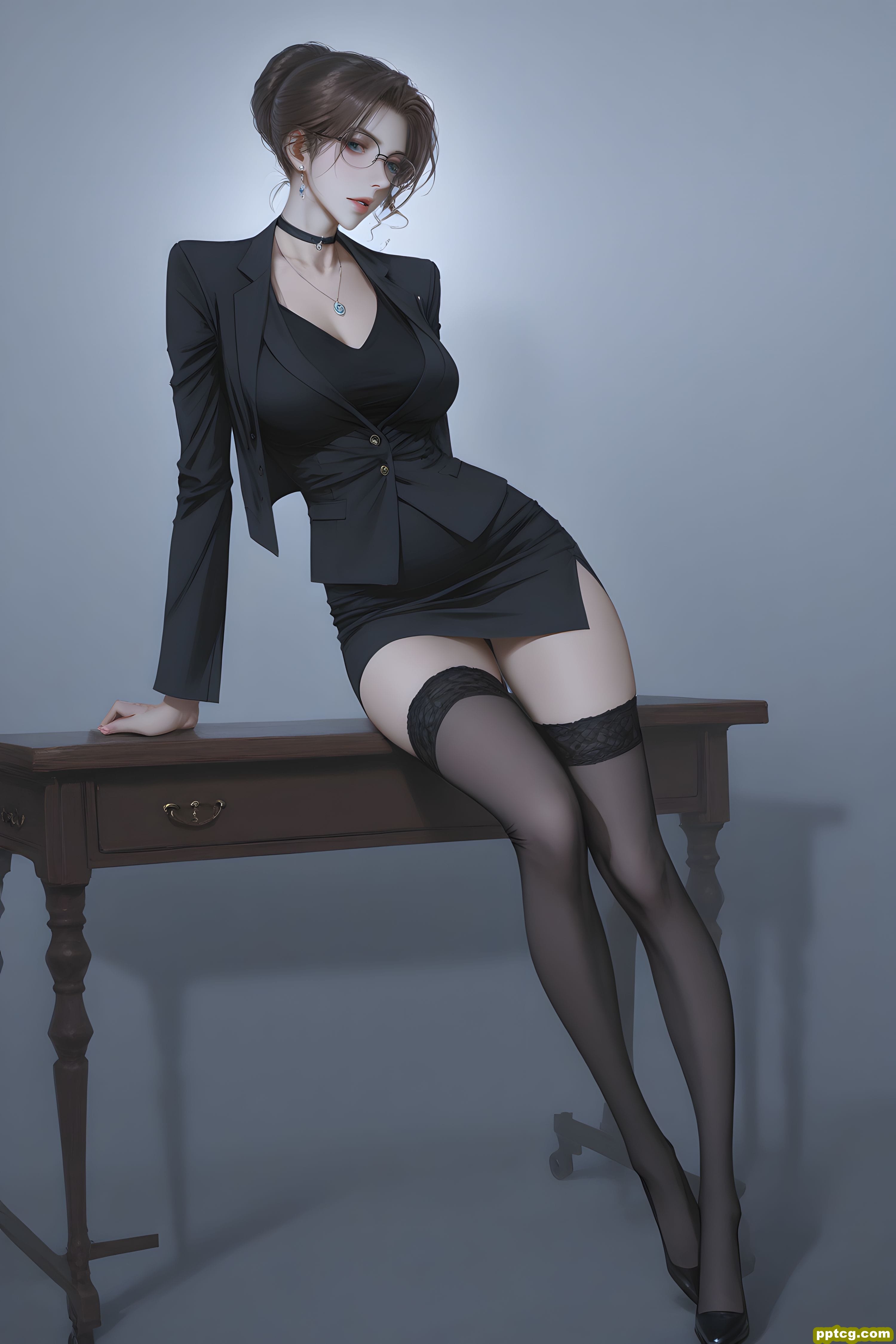 妃英理 纯欲风 柯南 二次元 丝袜 手机壁纸