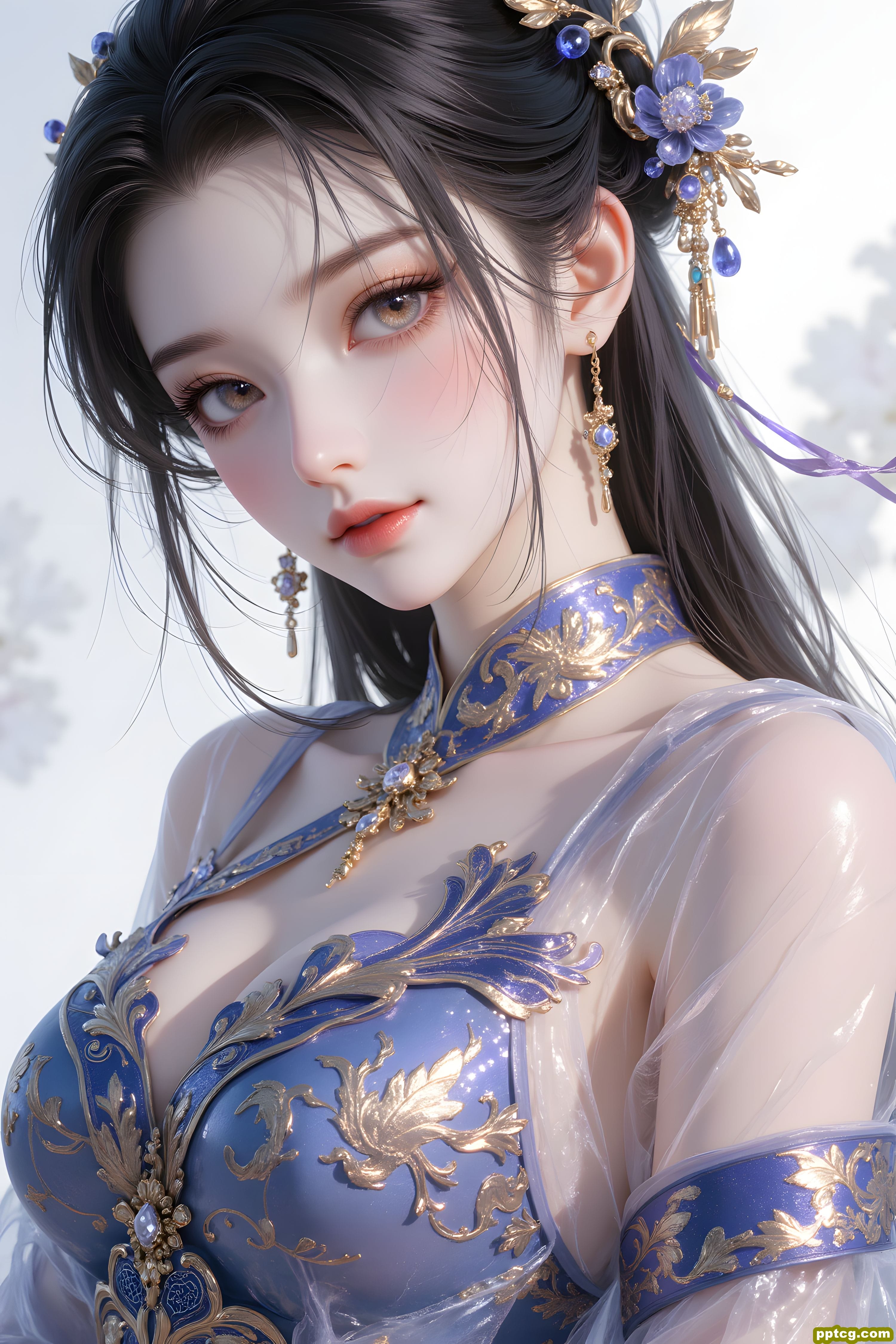 【9P】古风 国风 手机壁纸 唯美 人物特写 美女