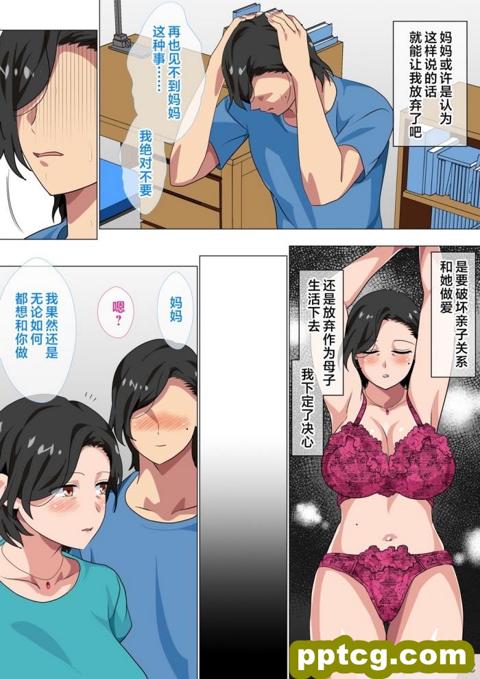 [さーくるスパイス] 母親に告白したら一日だけセックスをさせてくれた話 [全彩CG汉化][50P]