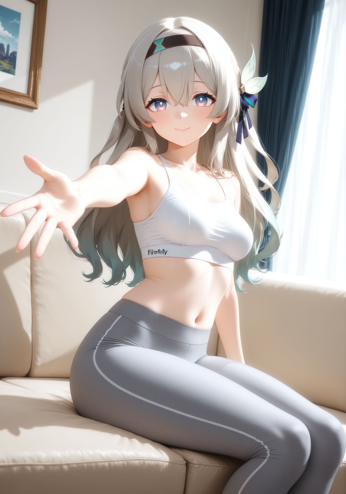 崩坏星穹铁道 流萤 二次元少女