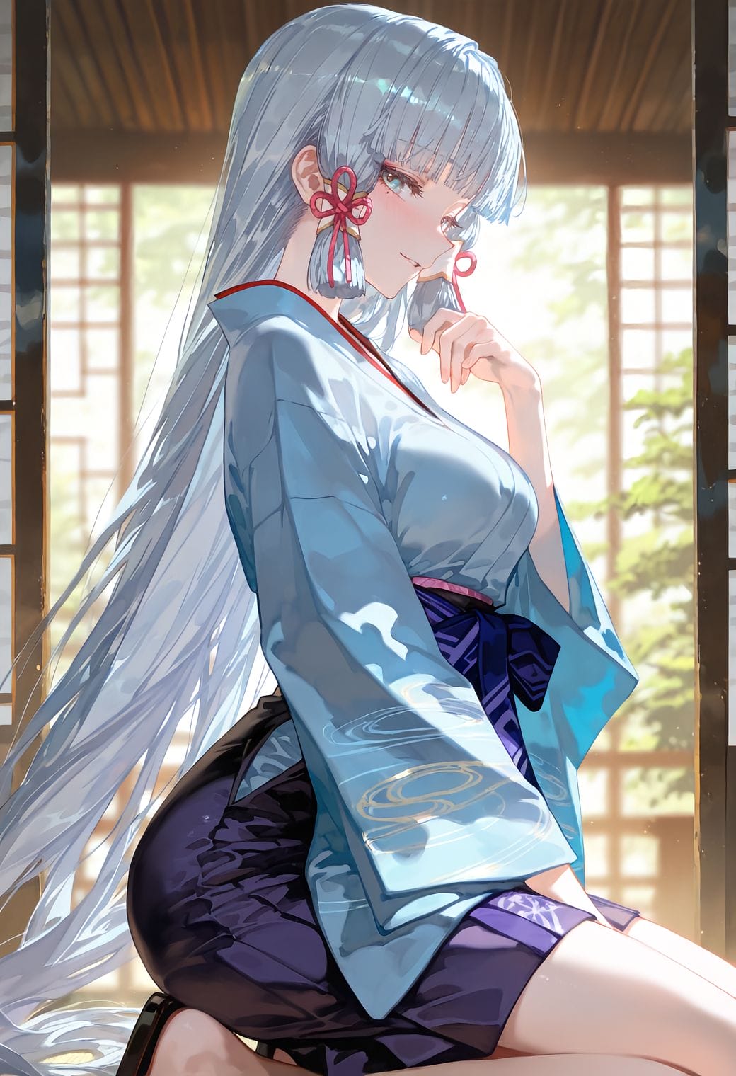 神里绫华 原神 二次元少女 高清美图壁纸