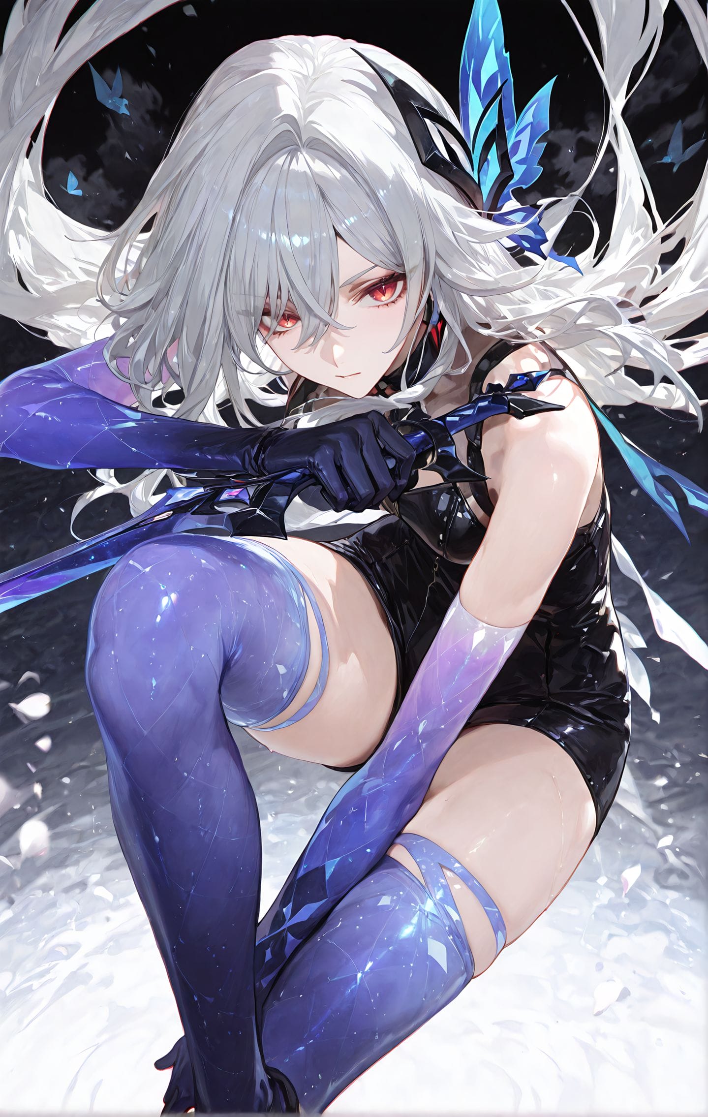 丝柯克 原神 二次元少女 手机美图壁纸-皮皮兔动漫