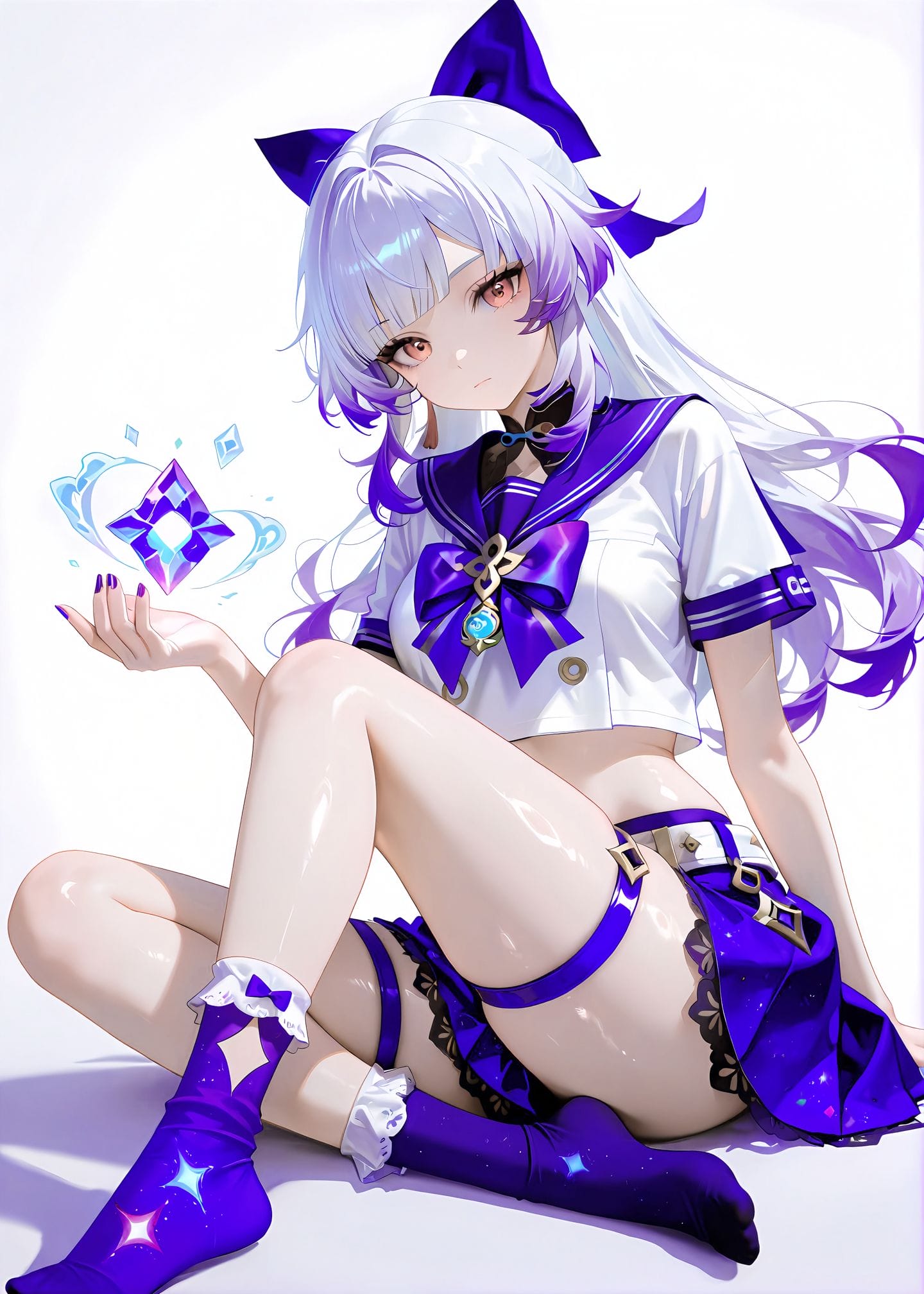 原神 丝柯克 二次元少女 手机高清壁纸图片-皮皮兔动漫