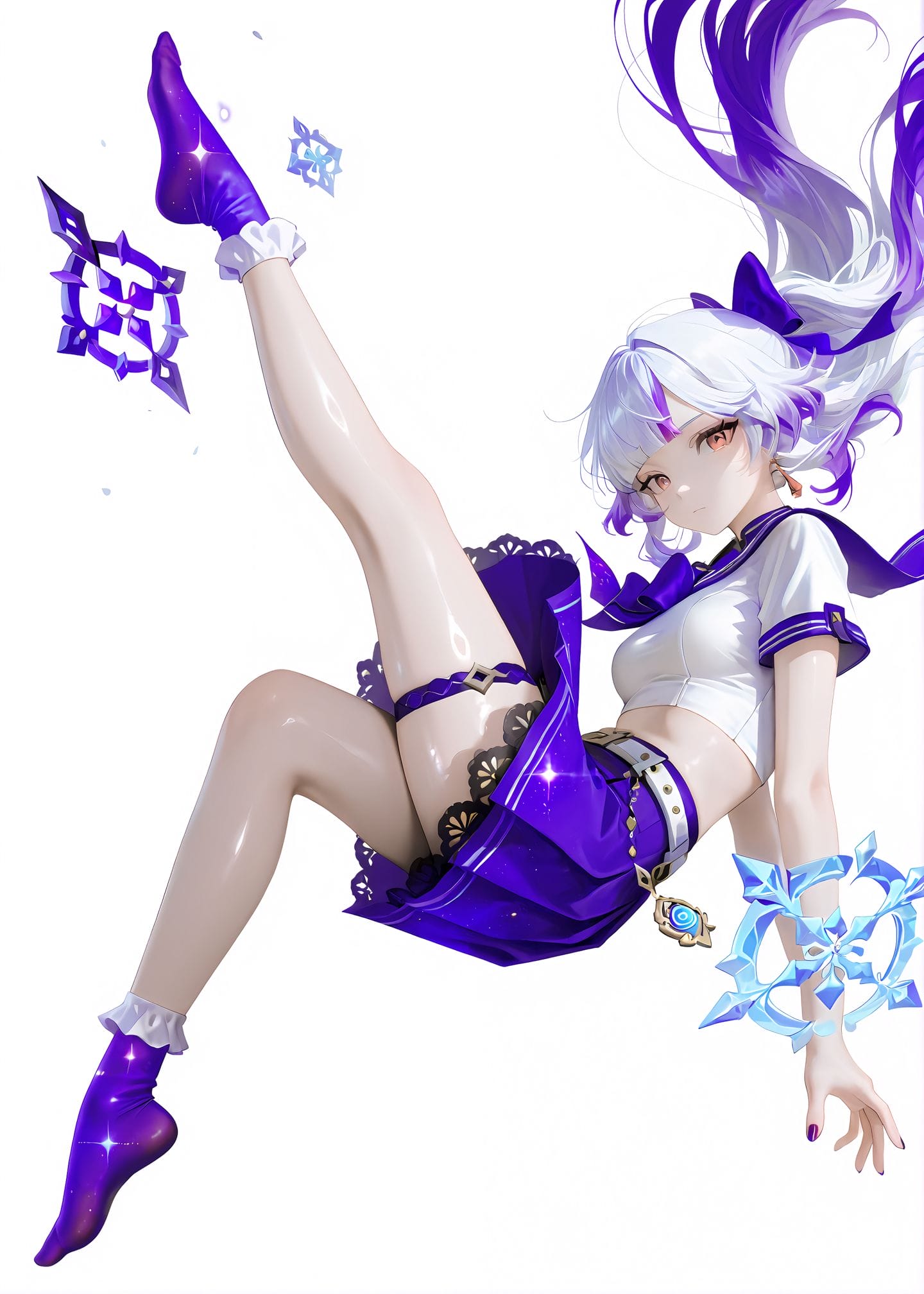 原神 丝柯克 二次元少女 手机高清壁纸图片