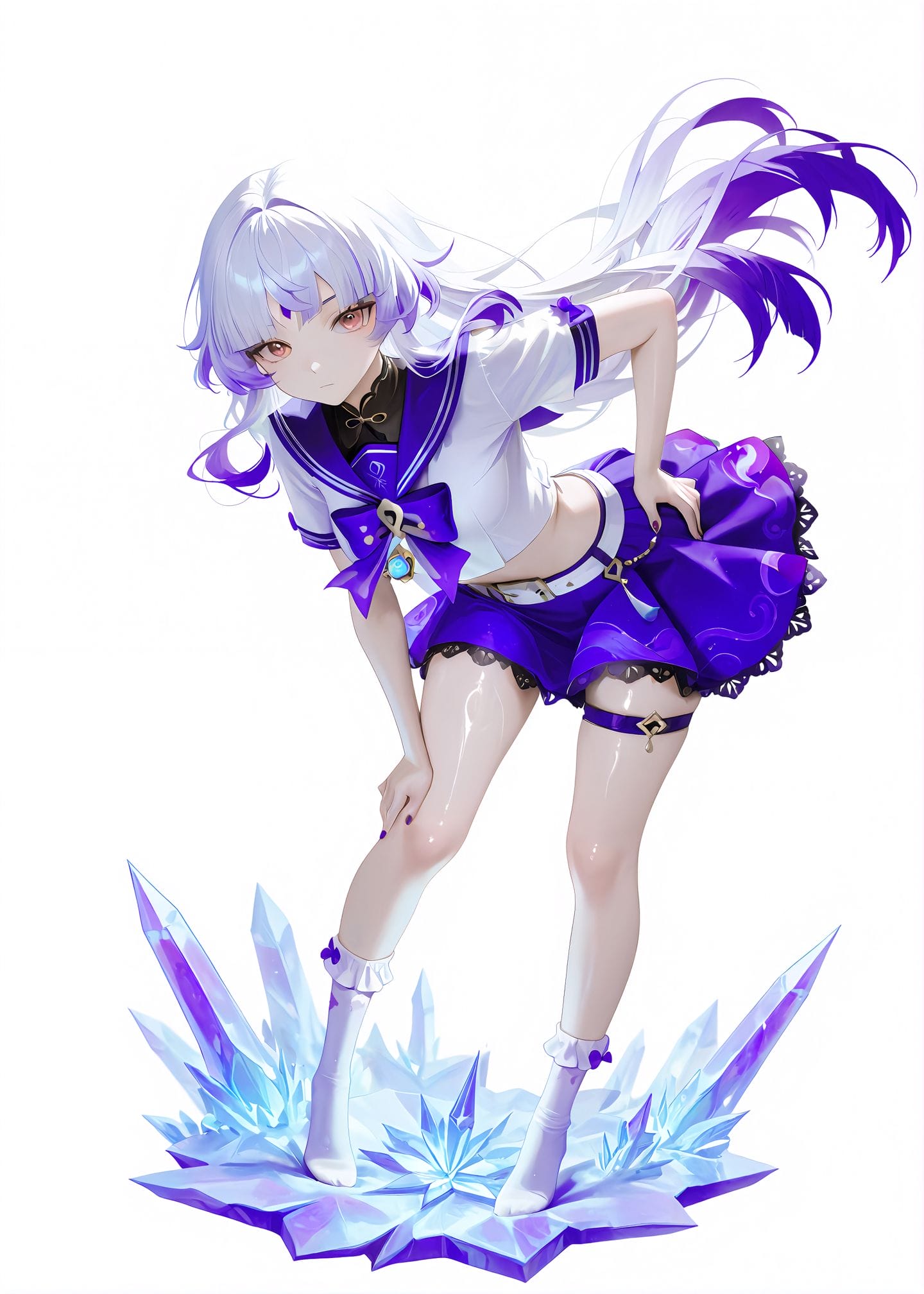 原神 丝柯克 二次元少女 手机高清壁纸图片