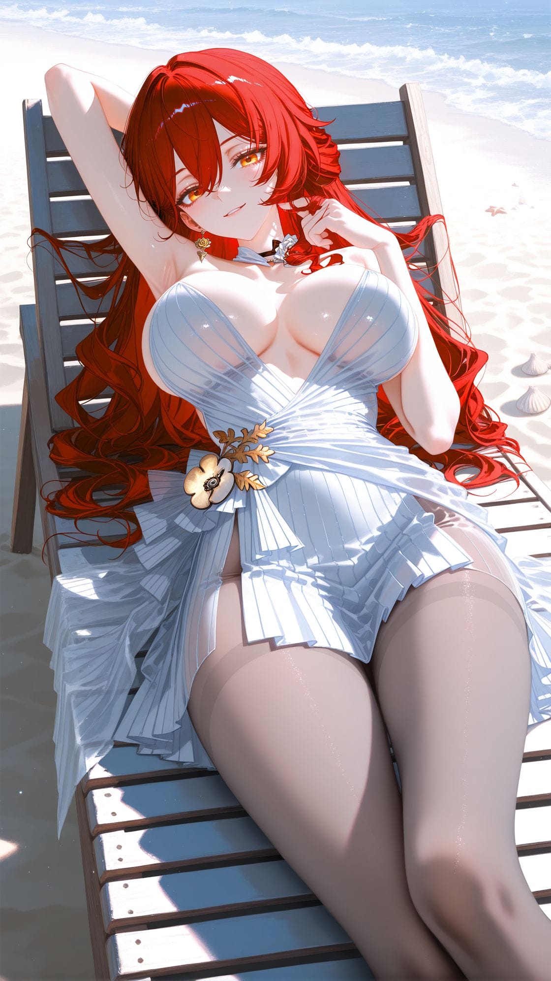 姬子 崩坏星穹铁道 红发 二次元少女 高清美图-皮皮兔动漫