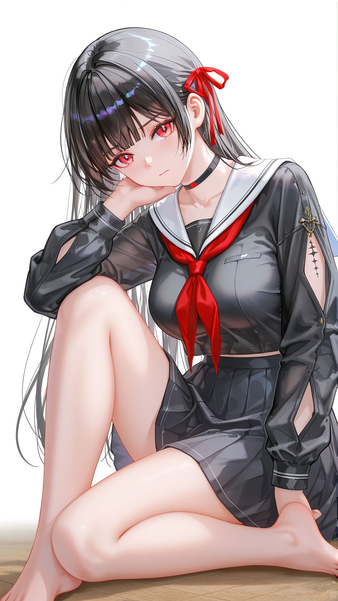 鸣潮 千咲 ai绘画 高清壁纸 二次元少女-皮皮兔动漫