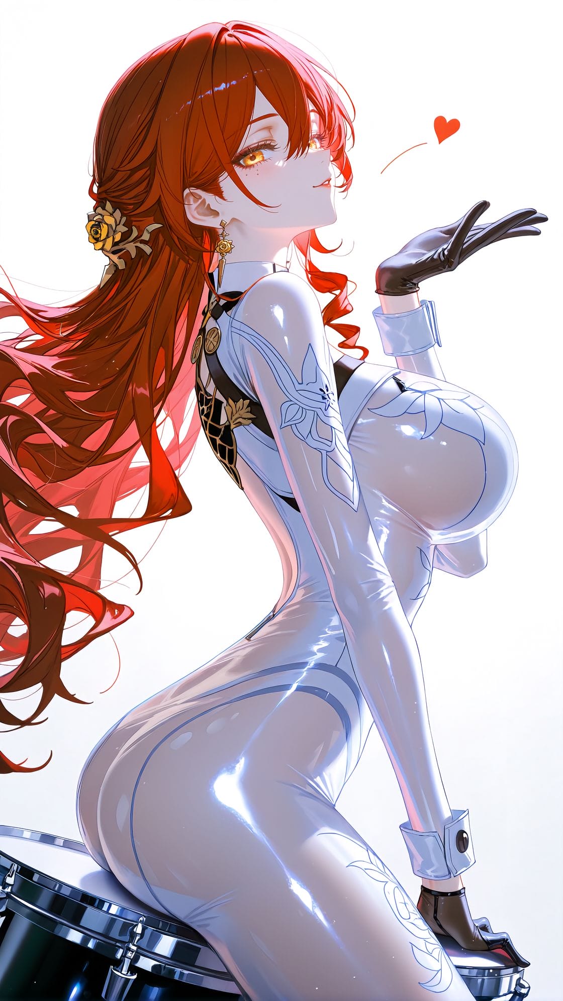 连体紧身衣的姬子 崩坏星穹铁道 壁纸图片 手机高清壁纸-皮皮兔动漫