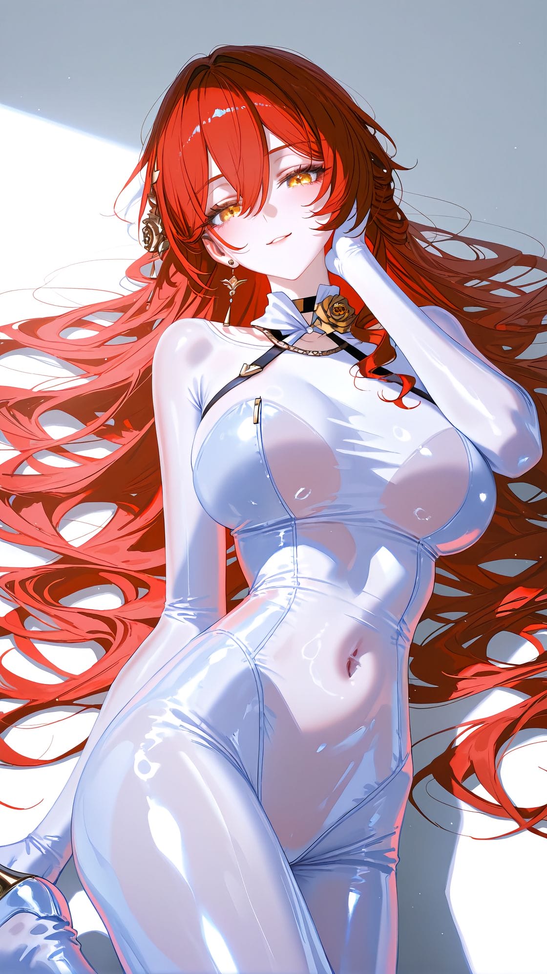 连体紧身衣的姬子 崩坏星穹铁道 壁纸图片 手机高清壁纸