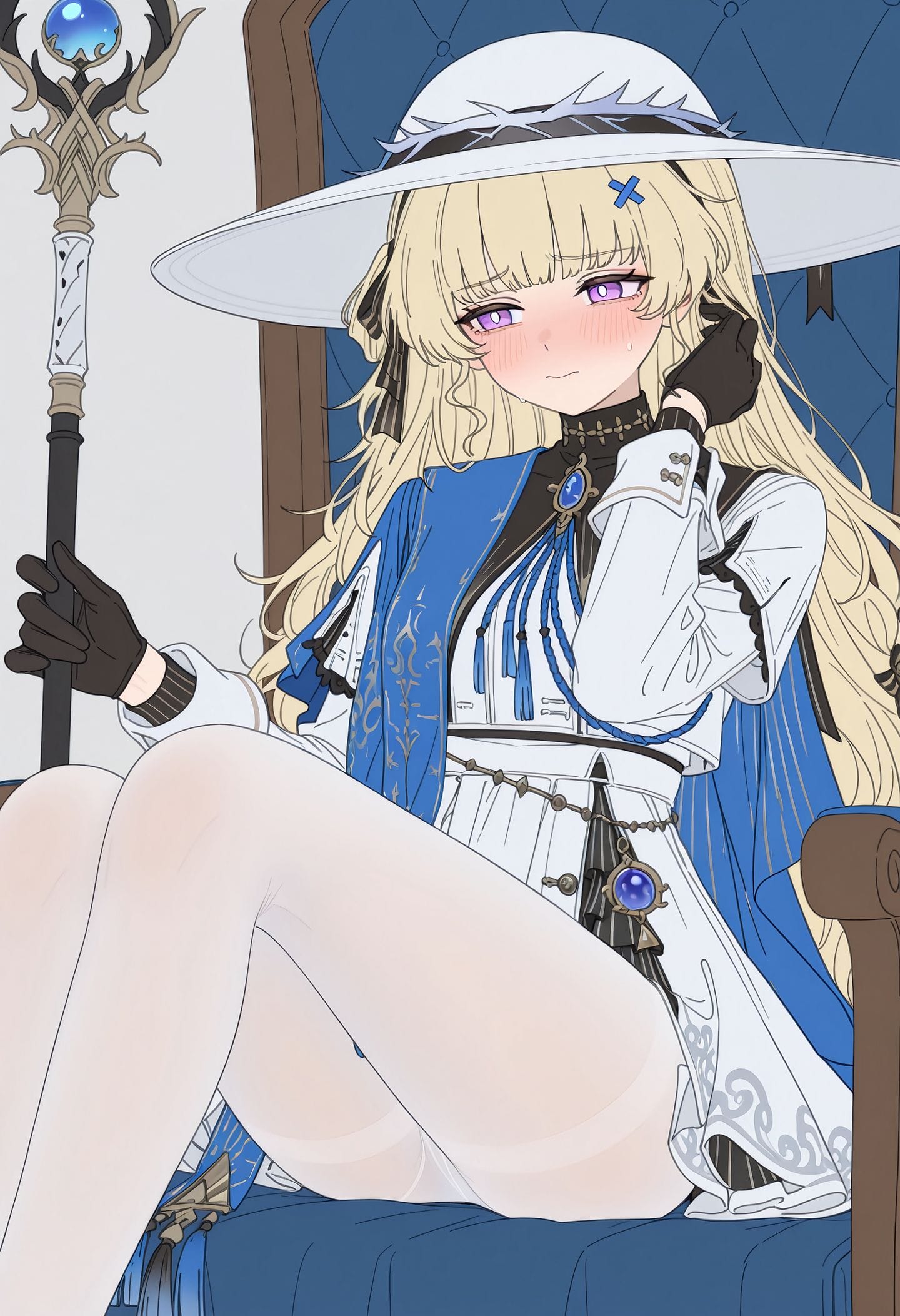 二次元ai 鸣潮 ai绘画 菲比-皮皮兔动漫