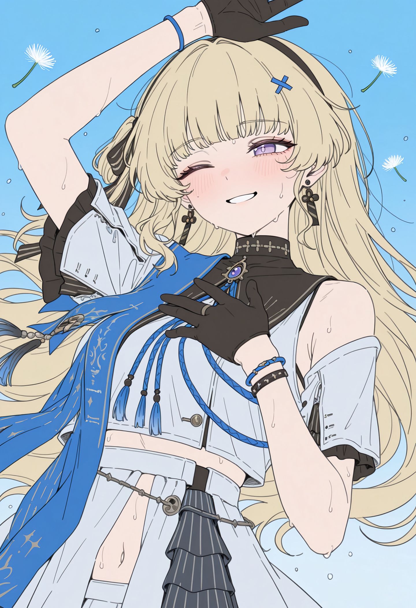 二次元ai 鸣潮 ai绘画 菲比