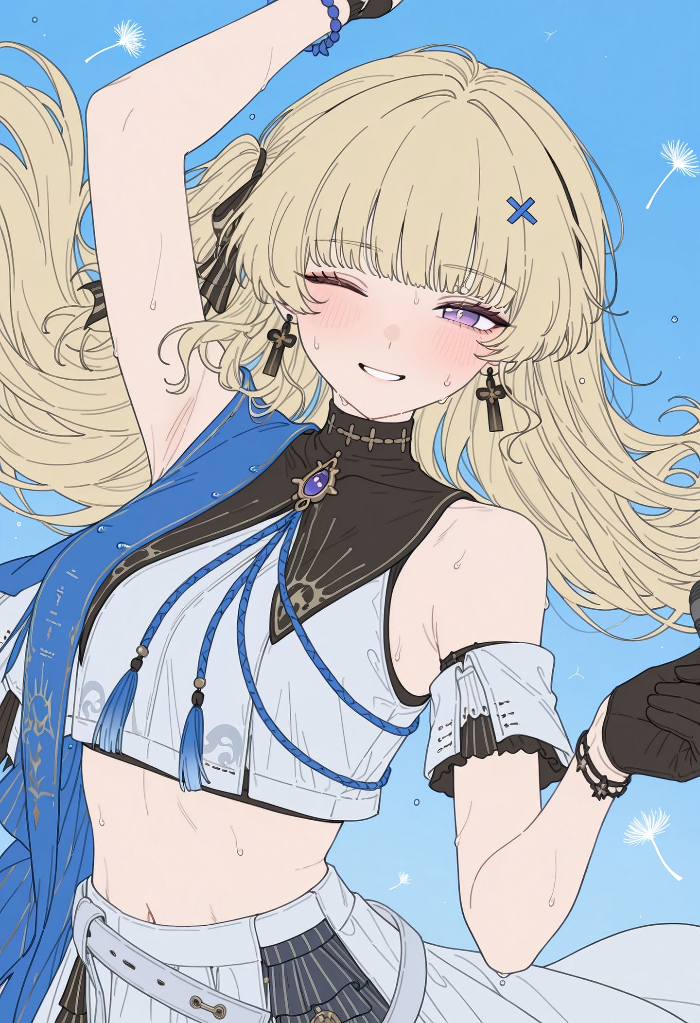 二次元ai 鸣潮 ai绘画 菲比