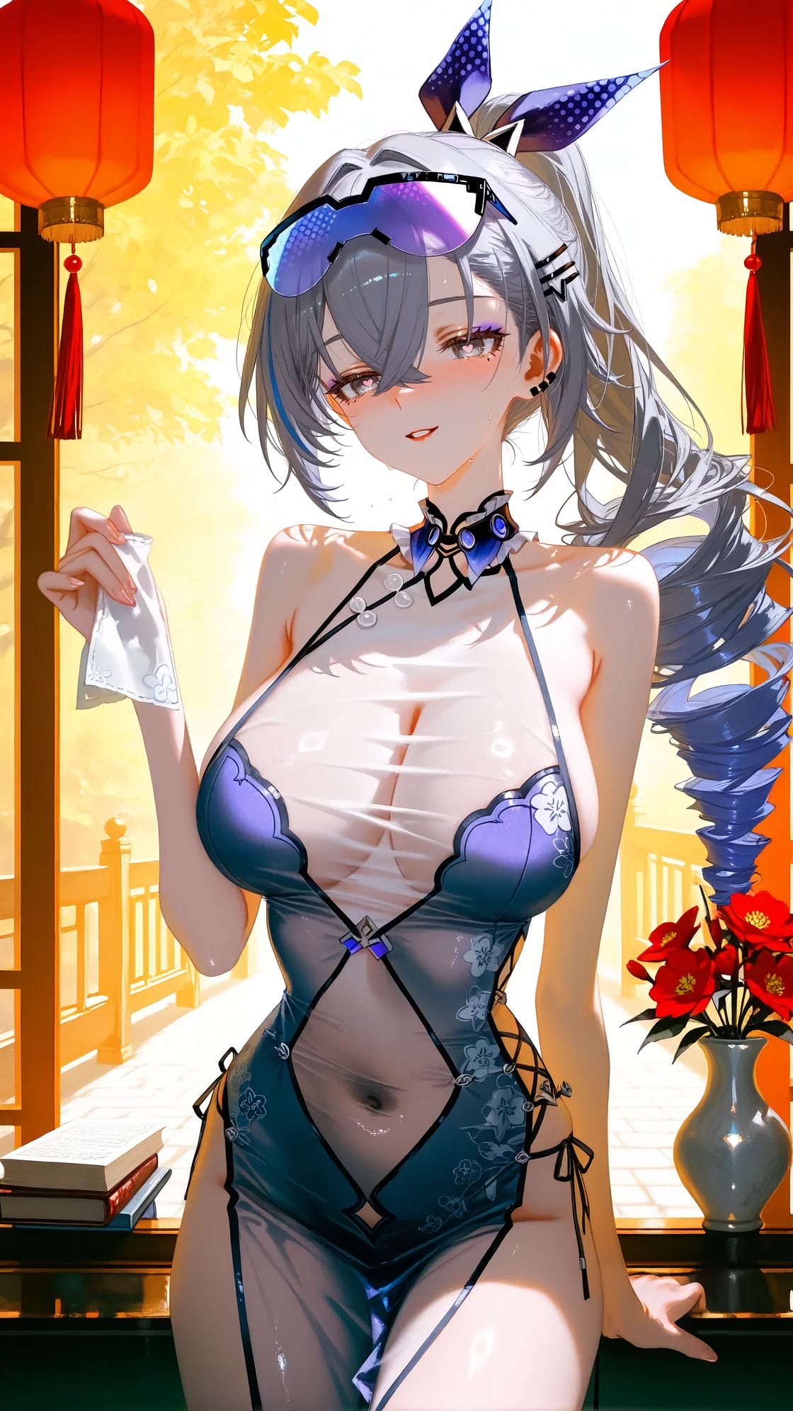 银狼plus 崩坏星穹铁道 黑丝 旗袍